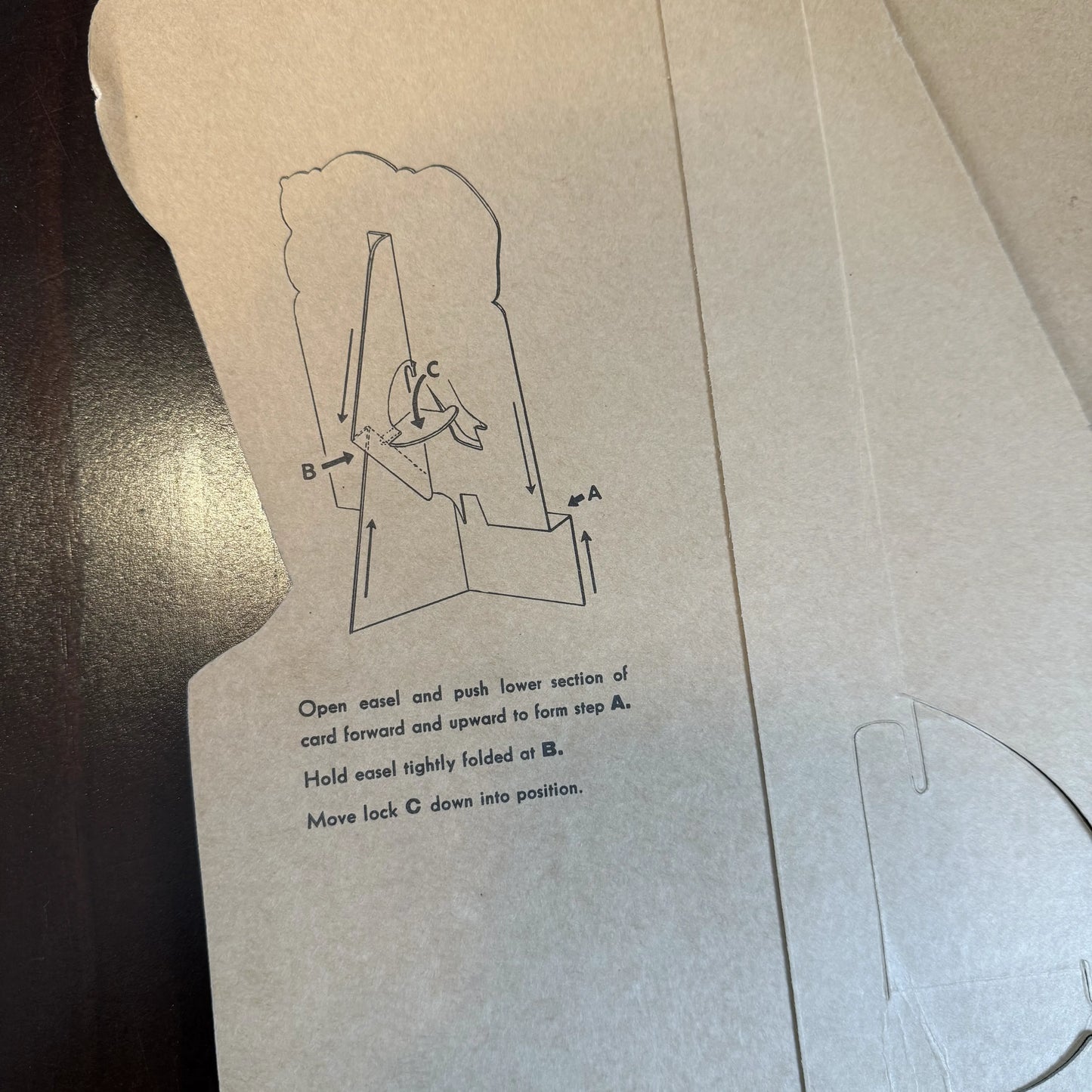 1942 "Join Red Cross" standup display