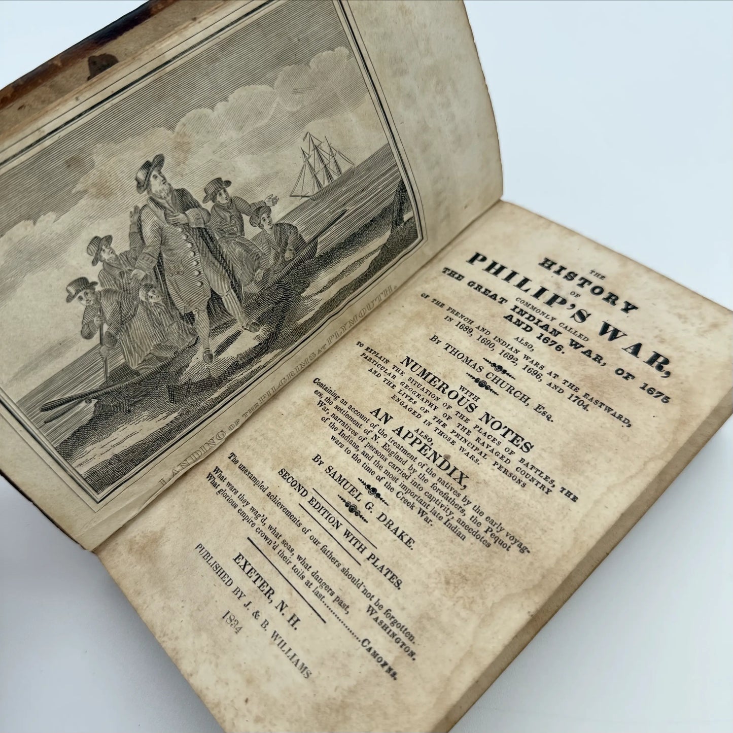 "History of King Philip’s War" by Thomas Church — 1834