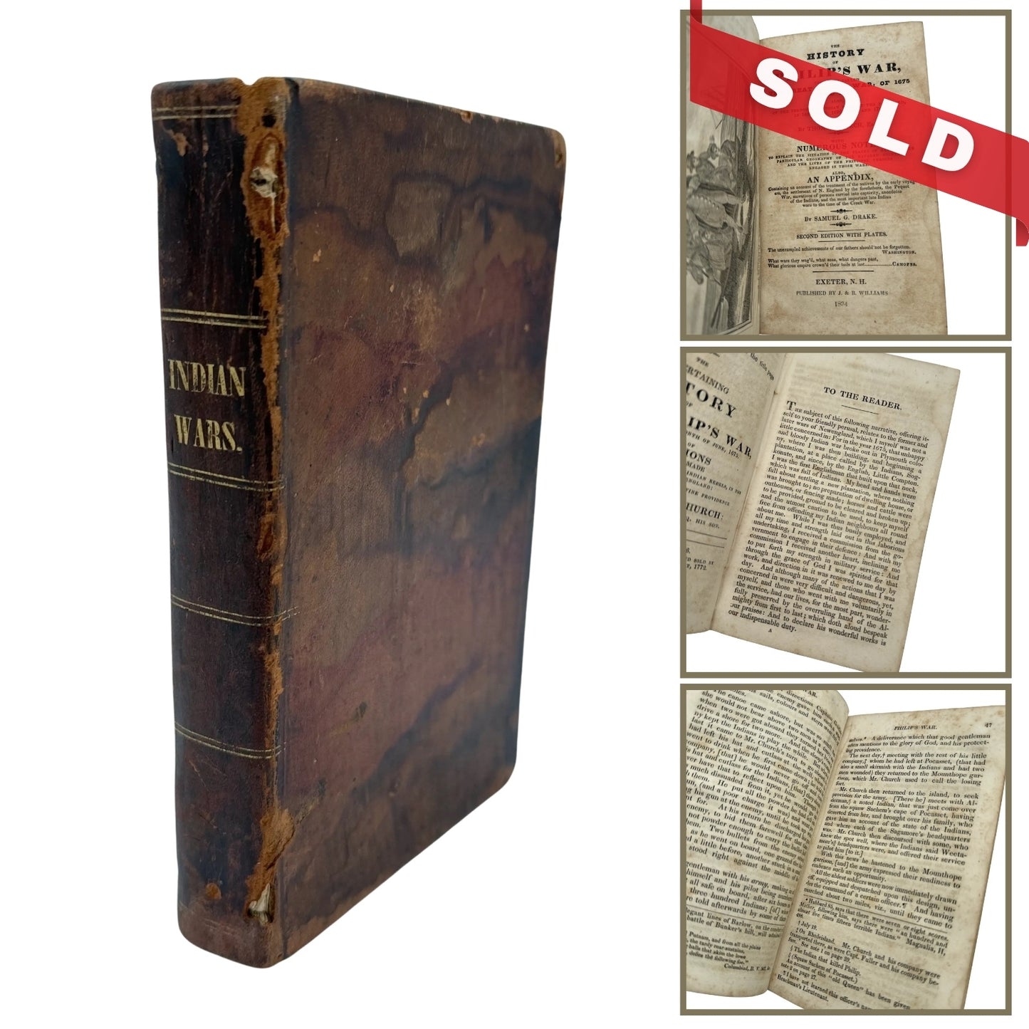 "History of King Philip’s War" by Thomas Church — 1834