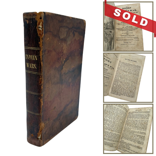 "History of King Philip’s War" by Thomas Church — 1834