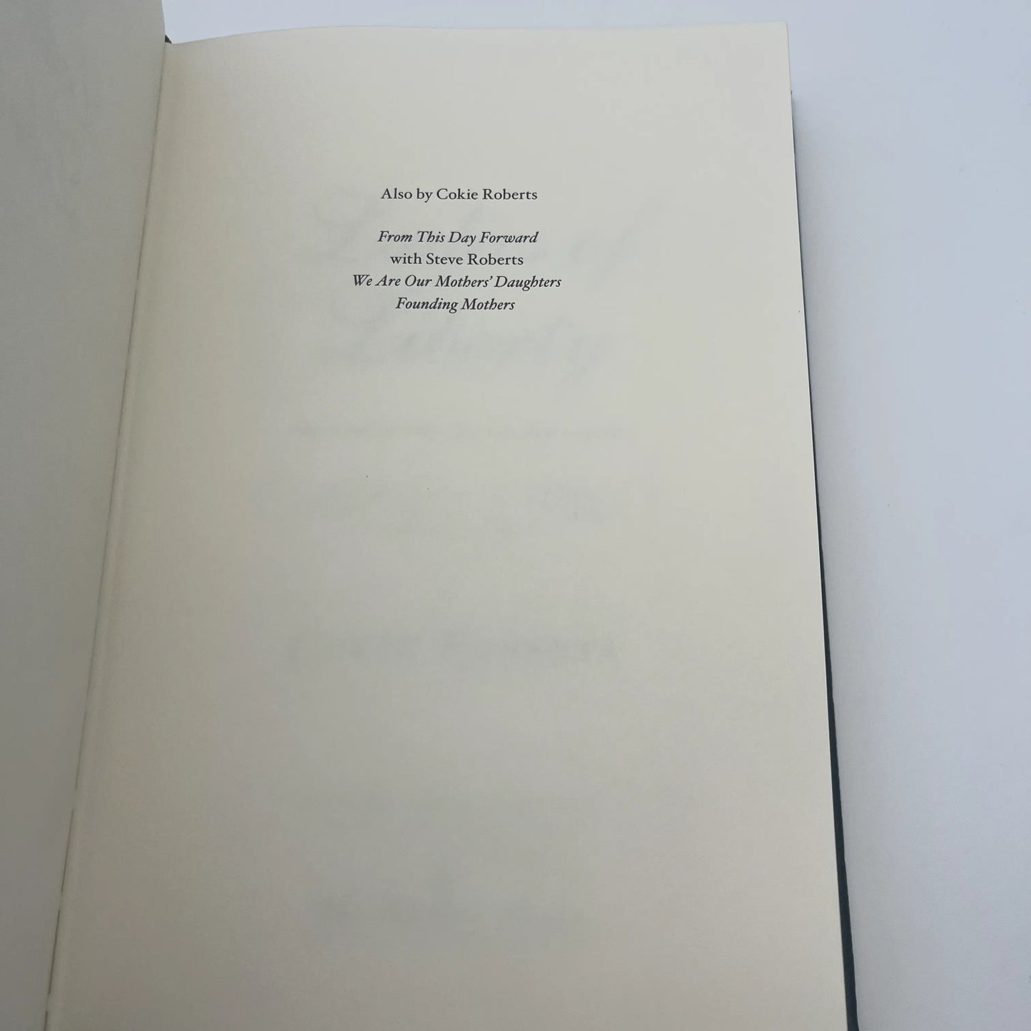 "Ladies of Liberty: The Women Who Shaped Our Nation" Signed by Cokie Roberts — Leather-bound, gilt-edged Easton Press edition