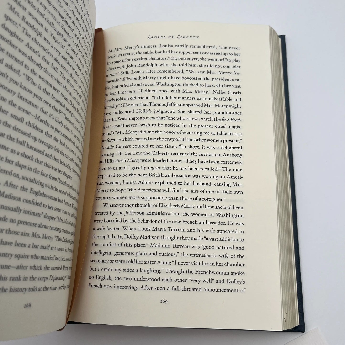 "Ladies of Liberty: The Women Who Shaped Our Nation" Signed by Cokie Roberts — Leather-bound, gilt-edged Easton Press edition