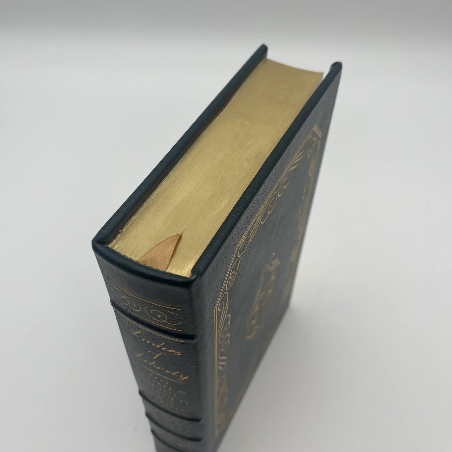 "Ladies of Liberty: The Women Who Shaped Our Nation" Signed by Cokie Roberts — Leather-bound, gilt-edged Easton Press edition