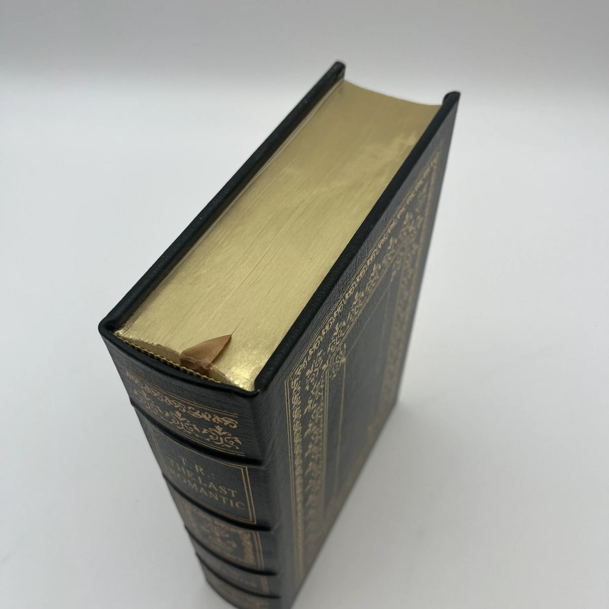 "T.R. The Last Romantic" by H. W. Brands - Leather-bound, gilt-edged Easton Press edition