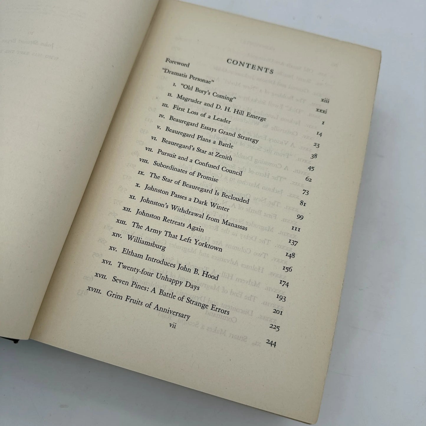 "Lee's Lieutenants: A Study in Command" — Douglass Southall Freeman — Volume 1