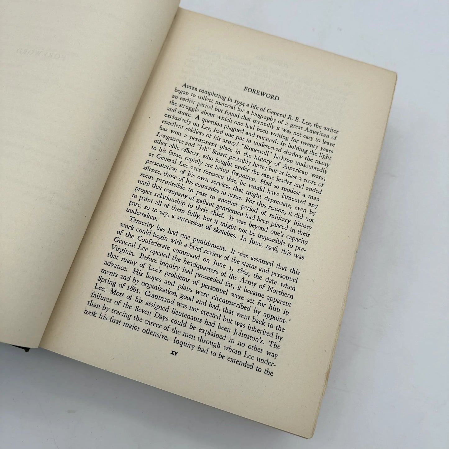 "Lee's Lieutenants: A Study in Command" — Douglass Southall Freeman — Volume 1