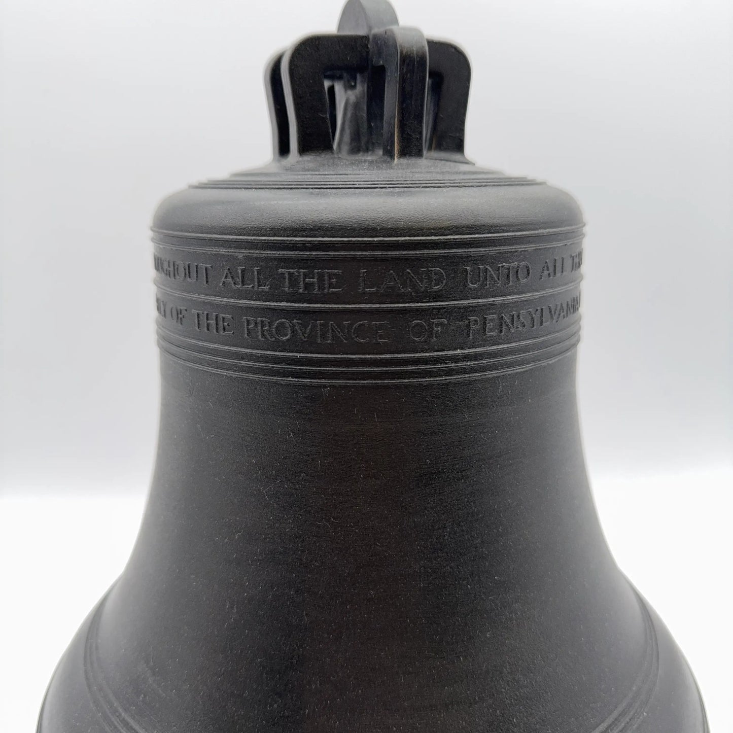 Whitechapel Bicentennial 1/5th scale Liberty Bell - Black oxidized —  Serial number 0473
