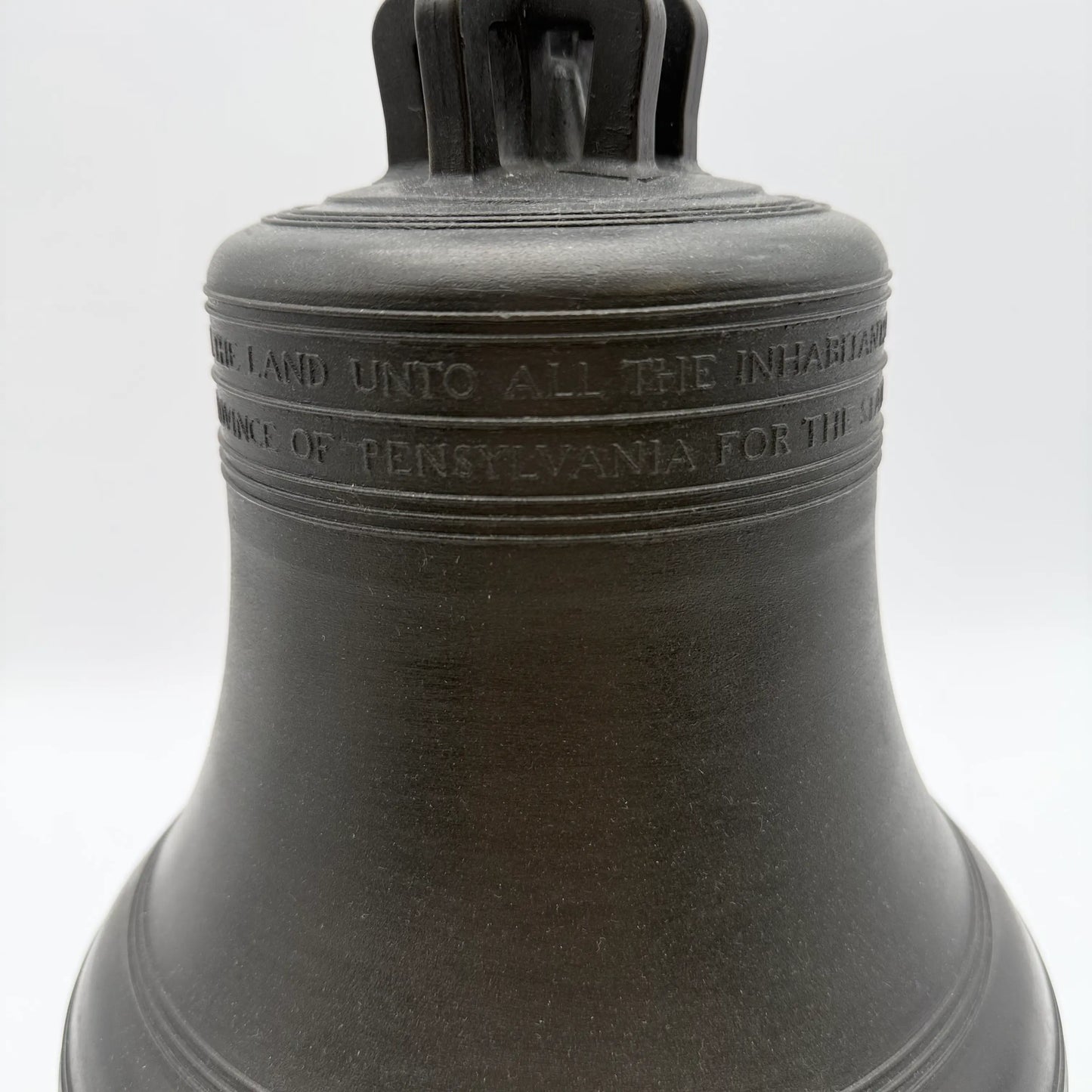 Whitechapel Bicentennial 1/5th scale Liberty Bell - Black oxidized —  Serial number 0473