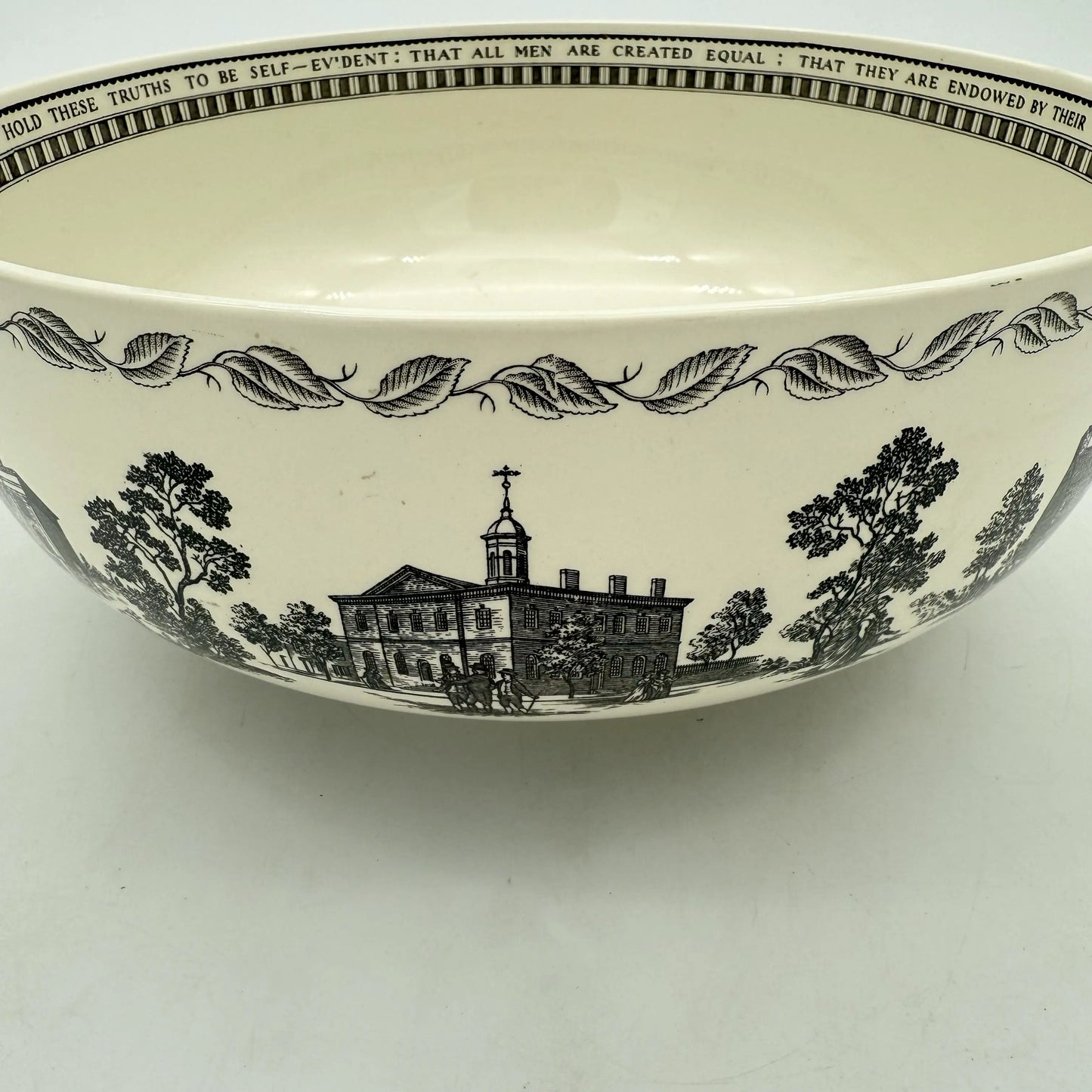 Wedgwood "The Liberty Bowl" — Signing of the Declaration of Independence