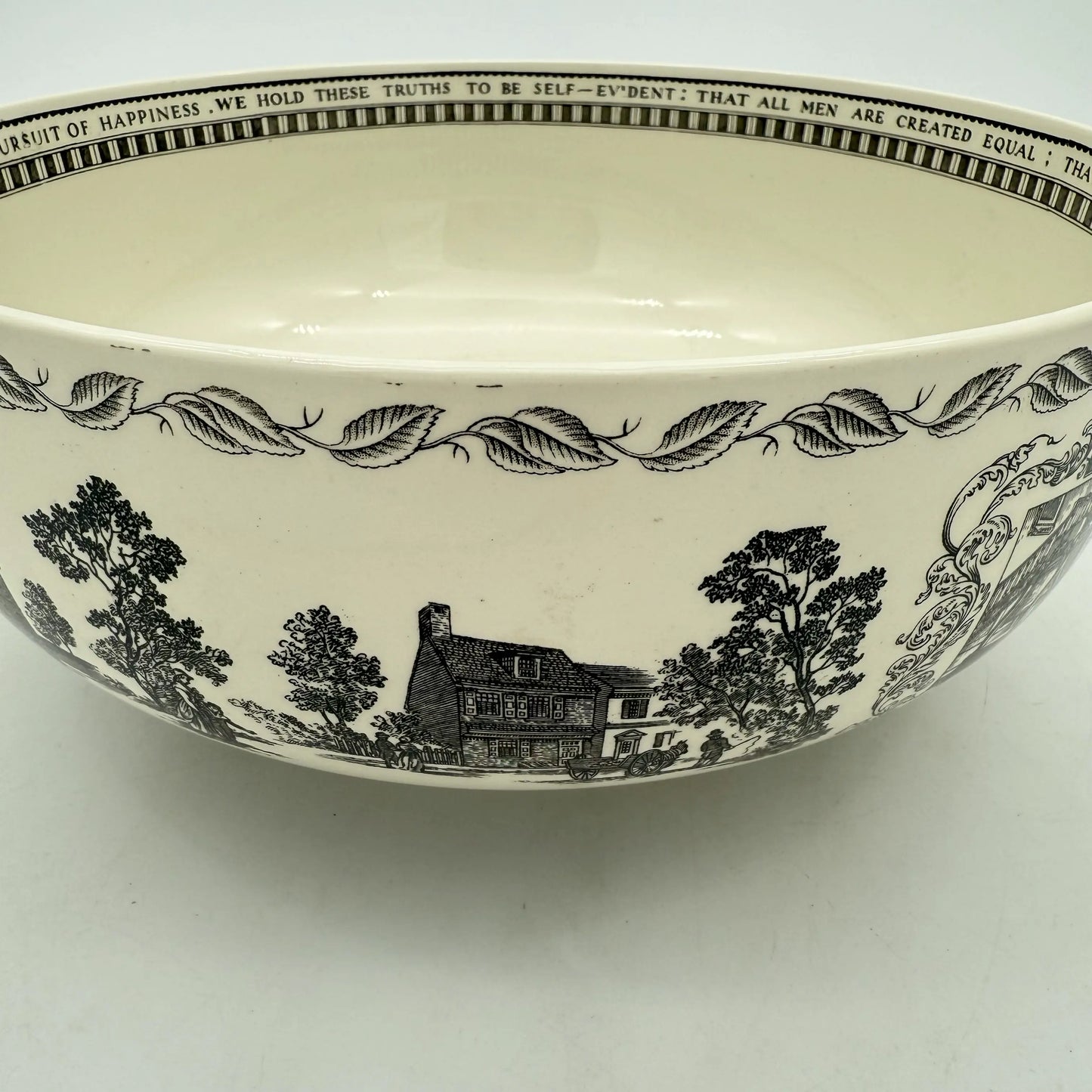 Wedgwood "The Liberty Bowl" — Signing of the Declaration of Independence