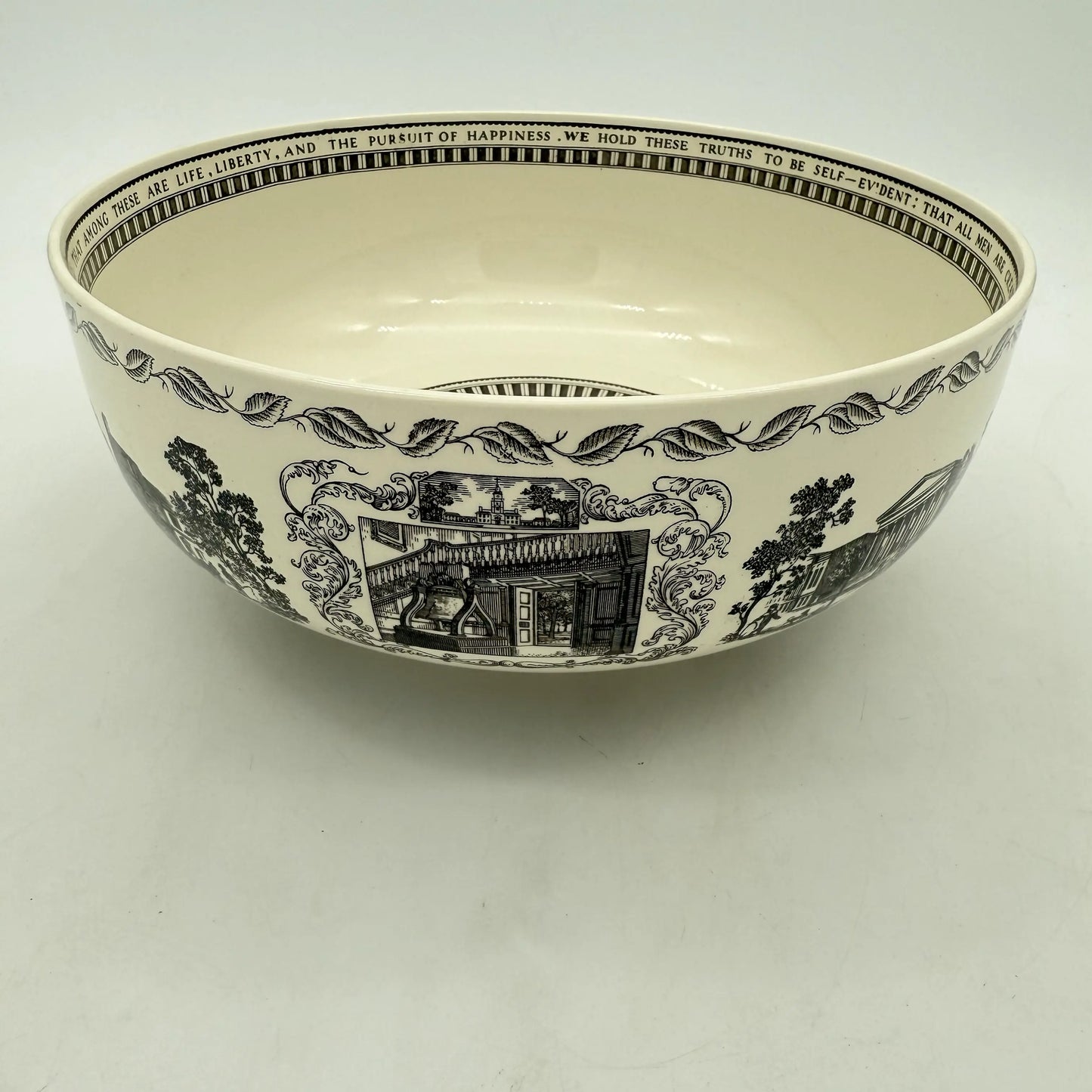 Wedgwood "The Liberty Bowl" — Signing of the Declaration of Independence
