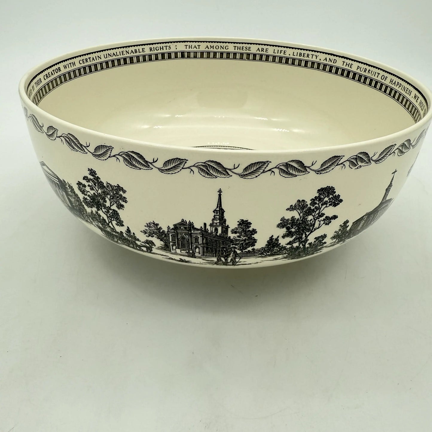 Wedgwood "The Liberty Bowl" — Signing of the Declaration of Independence