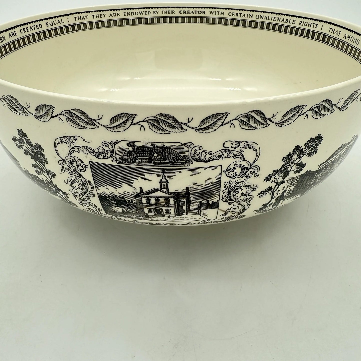 Wedgwood "The Liberty Bowl" — Signing of the Declaration of Independence