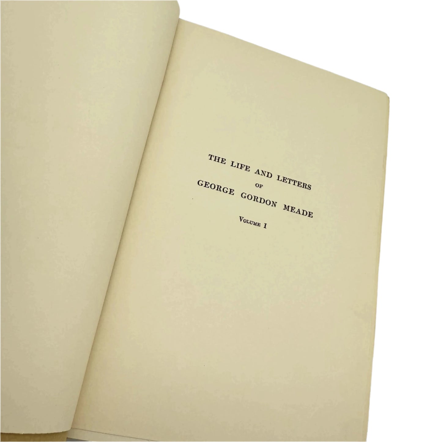 "The Life and Letters of General Gordon Meade" — Two volume set — 1913