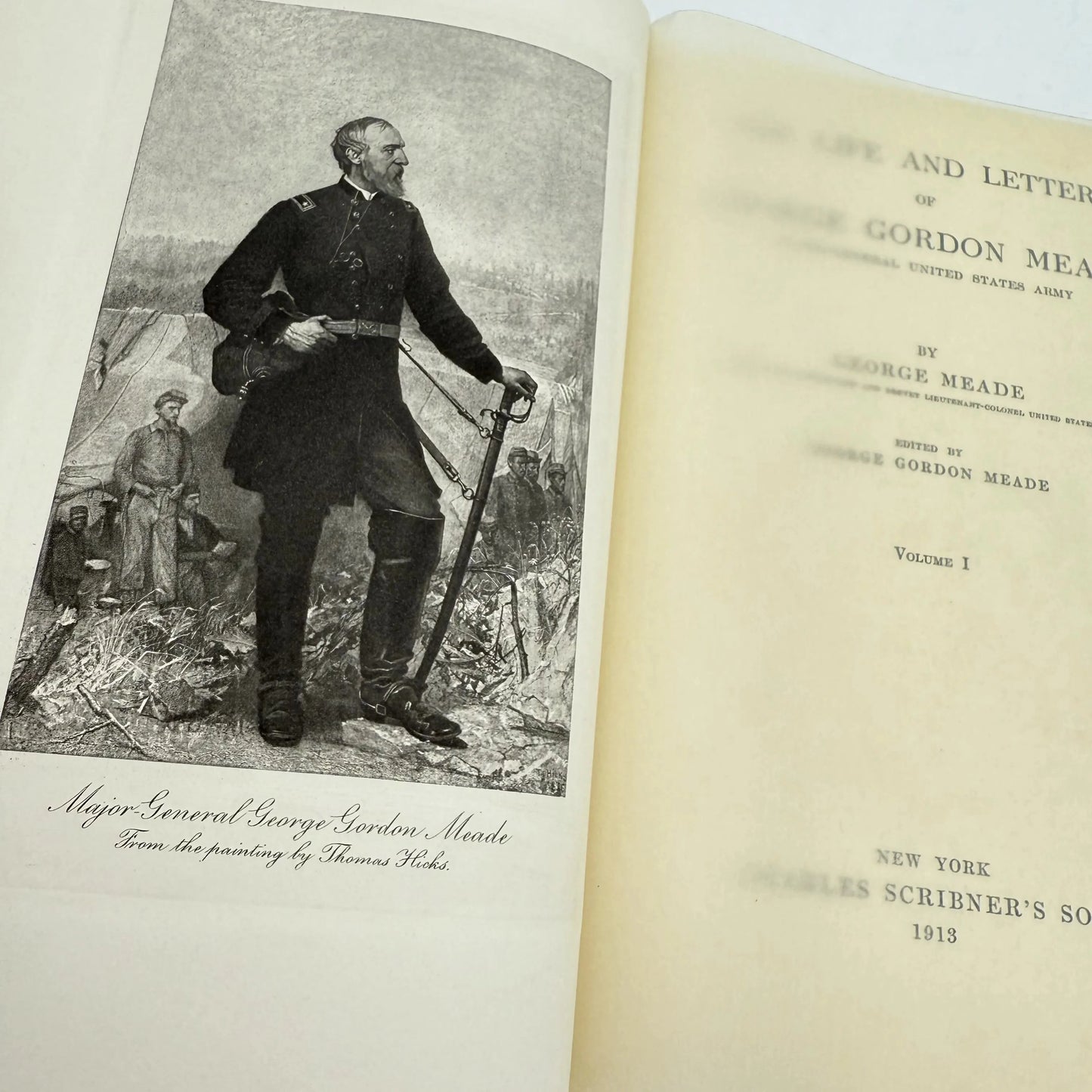 "The Life and Letters of General Gordon Meade" — Two volume set — 1913