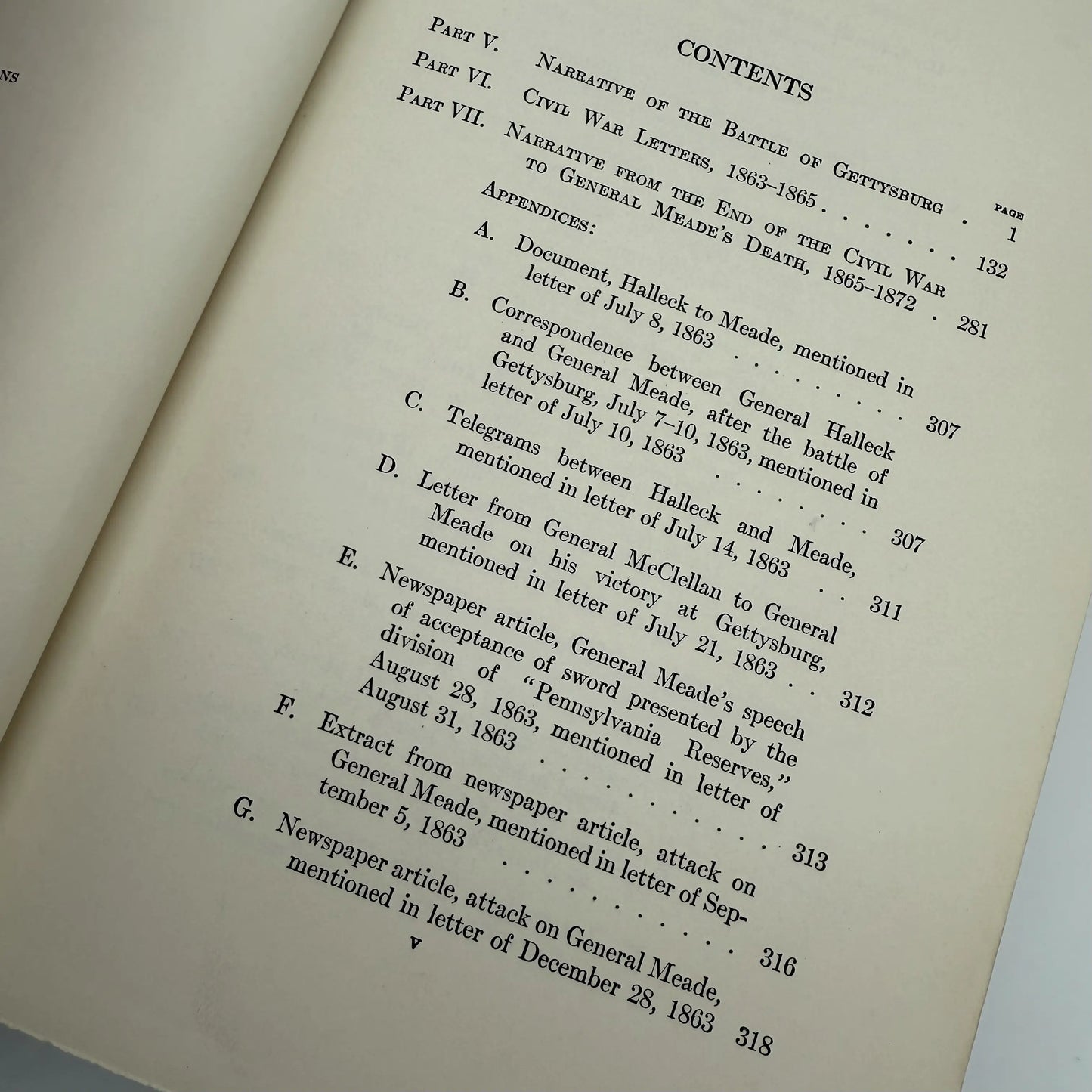 "The Life and Letters of General Gordon Meade" — Two volume set — 1913