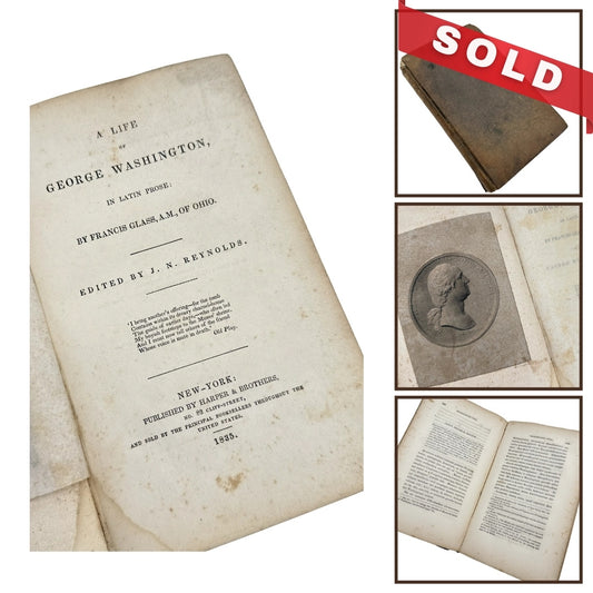 "A Life of George Washington in Latin Prose" by Francis Glass