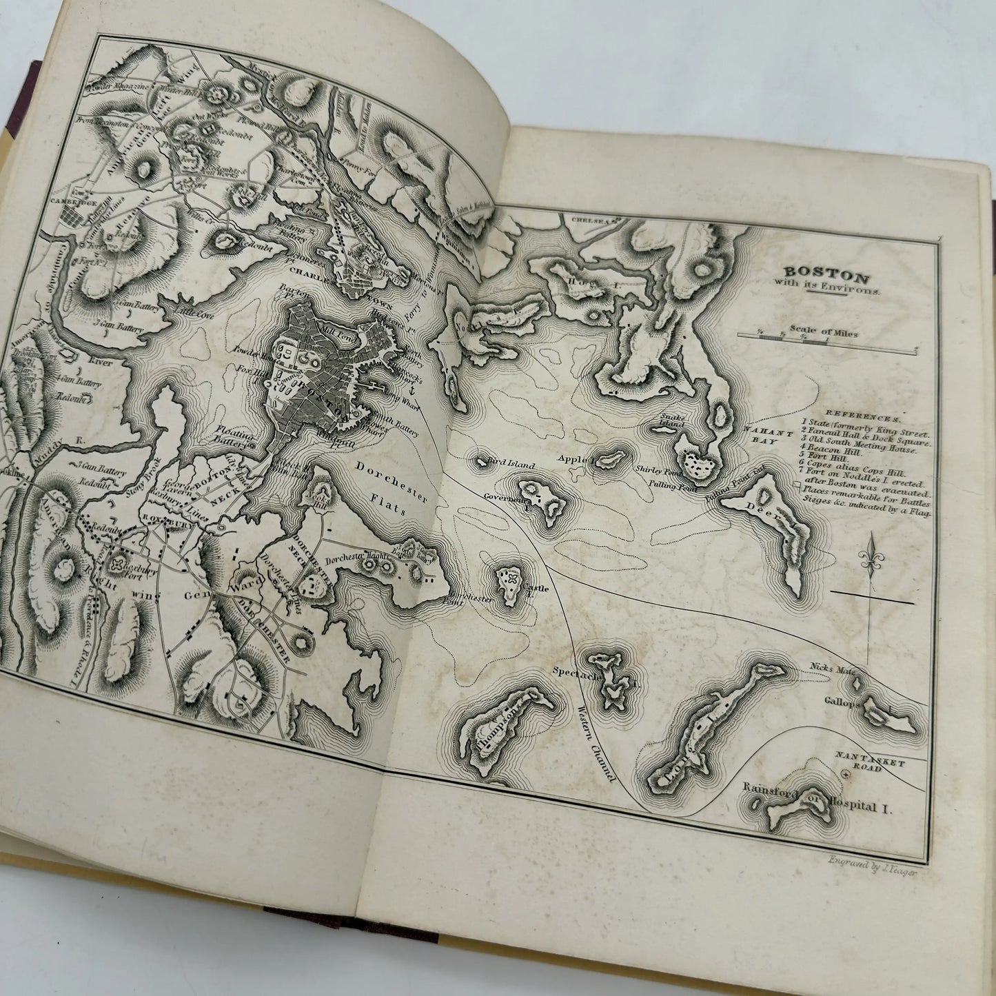 1832 "Atlas to Marshall's Life of Washington"