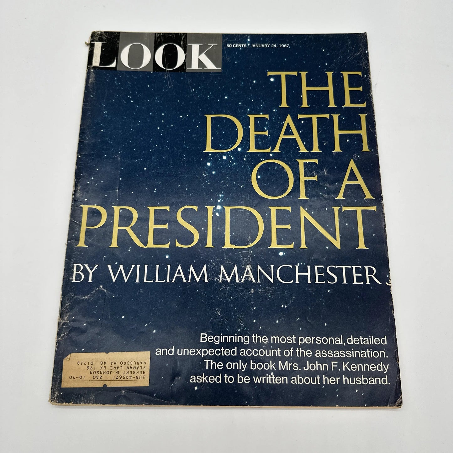 The Life and Death of John F. Kennedy — Collection of LOOK and LIFE Magazines