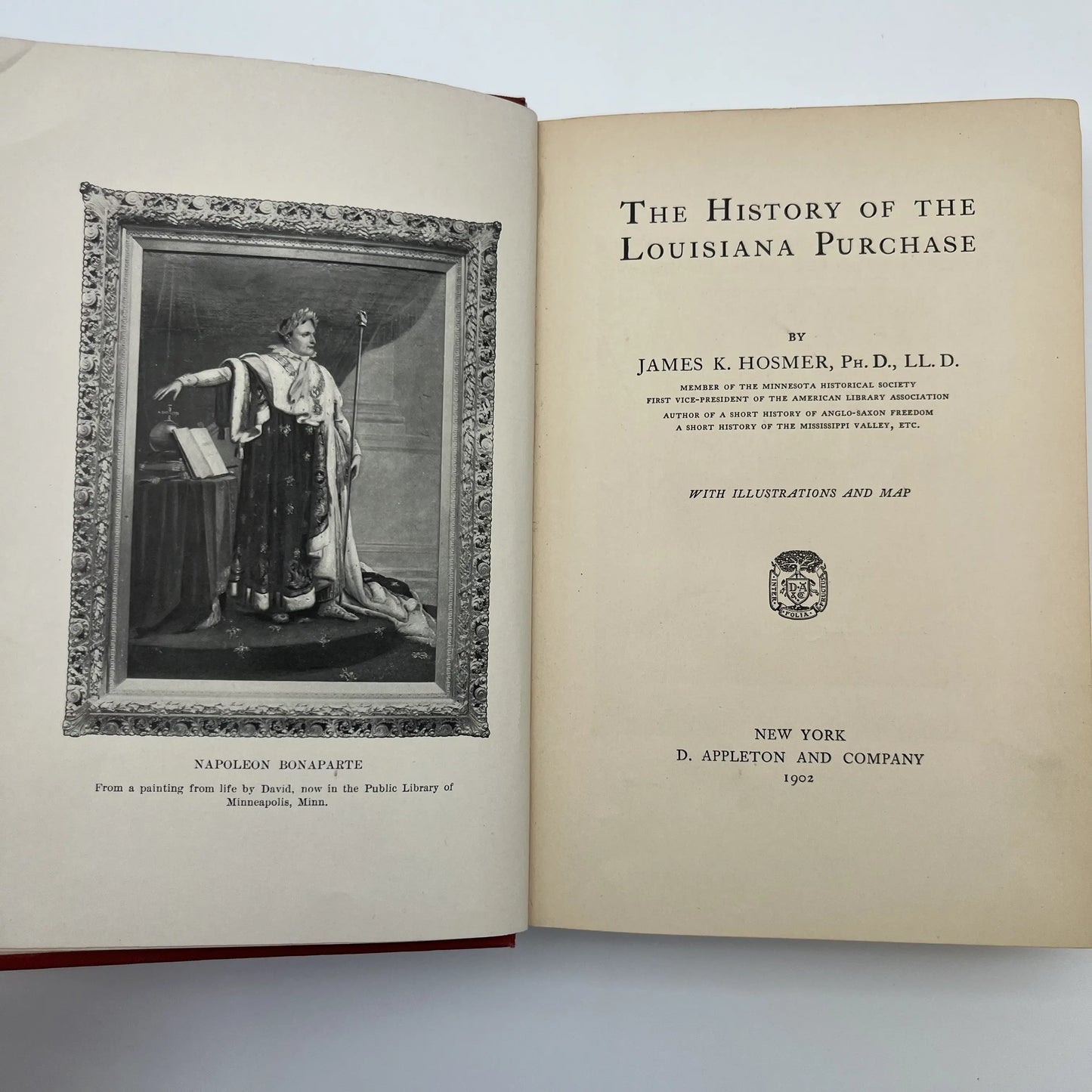 "The History of the Louisiana Purchase" by James K. Hosmer — 1902