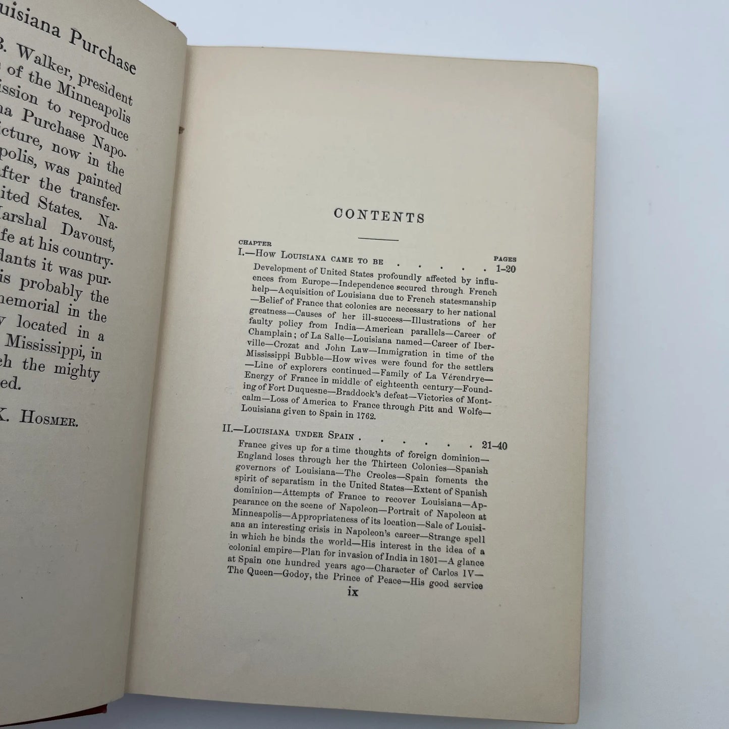 "The History of the Louisiana Purchase" by James K. Hosmer — 1902