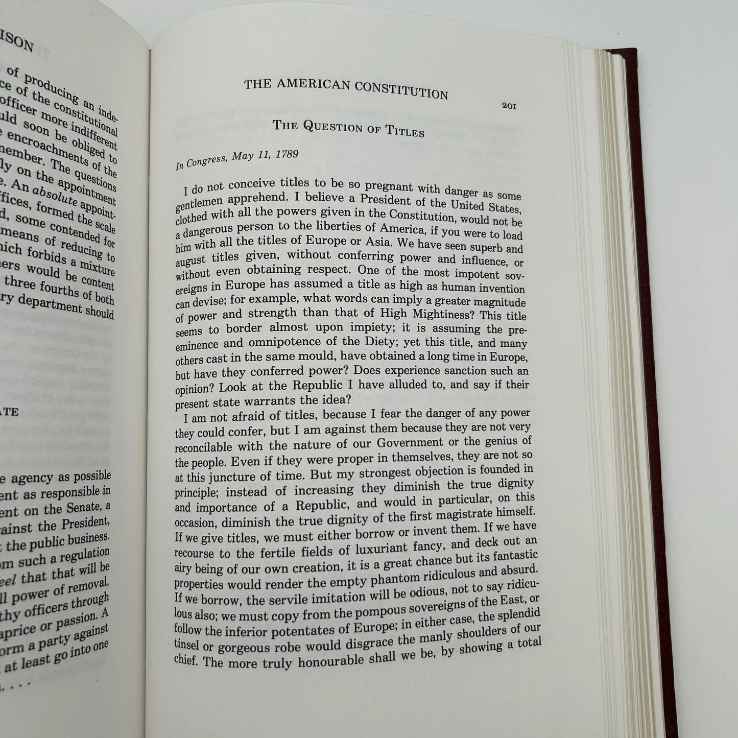 "The Complete Madison: His Basic Writings" by Saul K. Padover — Leather-bound, gilt-edged Easton Press edition