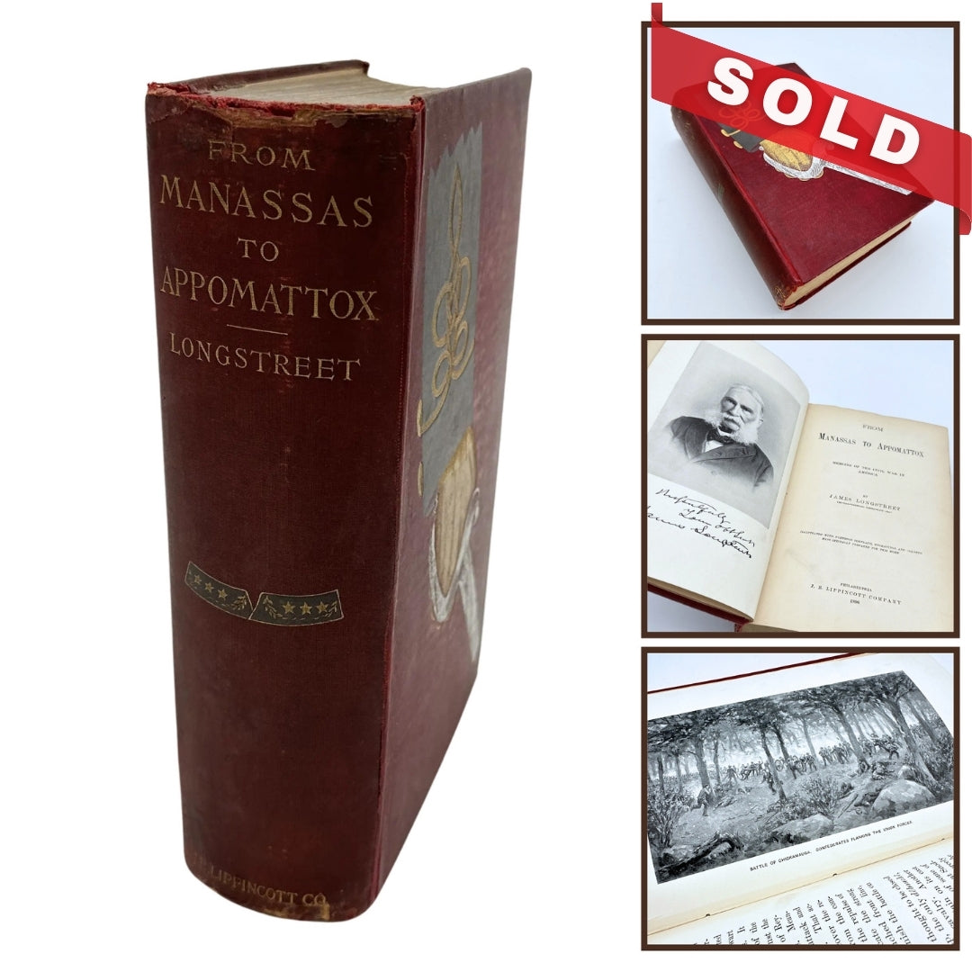 "From Manassas to Appomattox: Memoirs of the Civil War in America" by James Longstreet