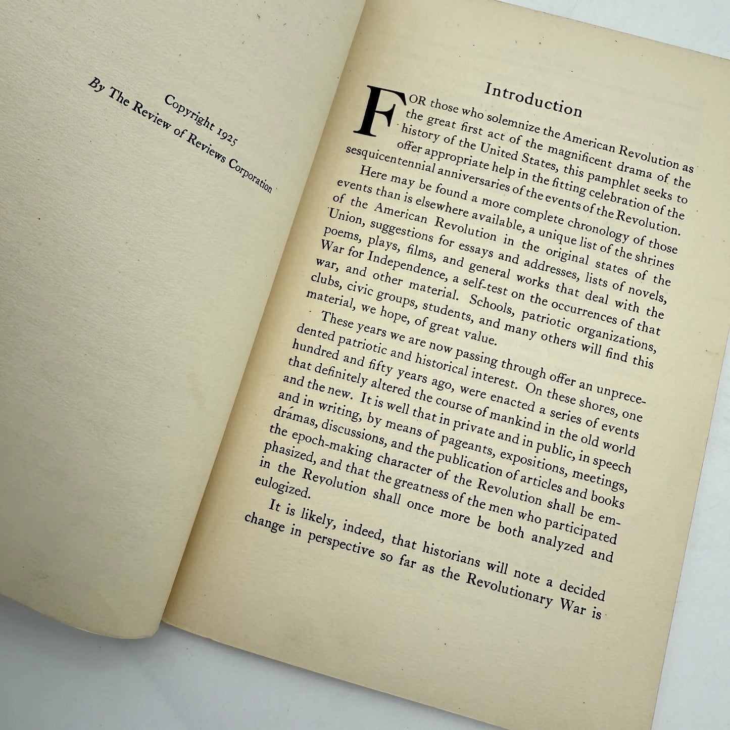 150 Years Ago: A Manual for the Sesquicentennial Celebrations of the Revolutionary War — 1925