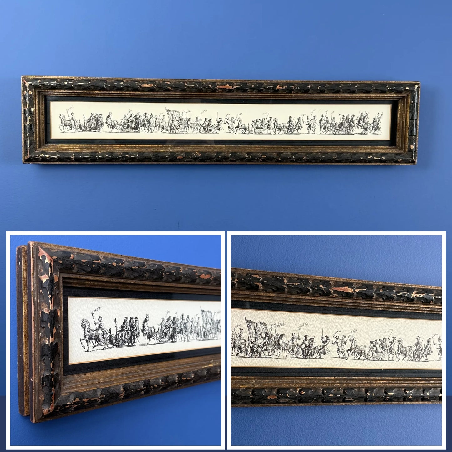 Framed print of "The Marching Gypsies" by Jacques Callot