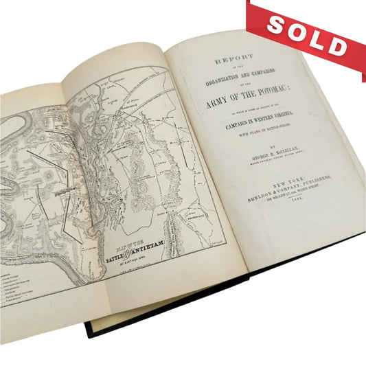 "Report on the Organization and Campaigns of the Army of the Potomac" by George B. McClellan — 1864
