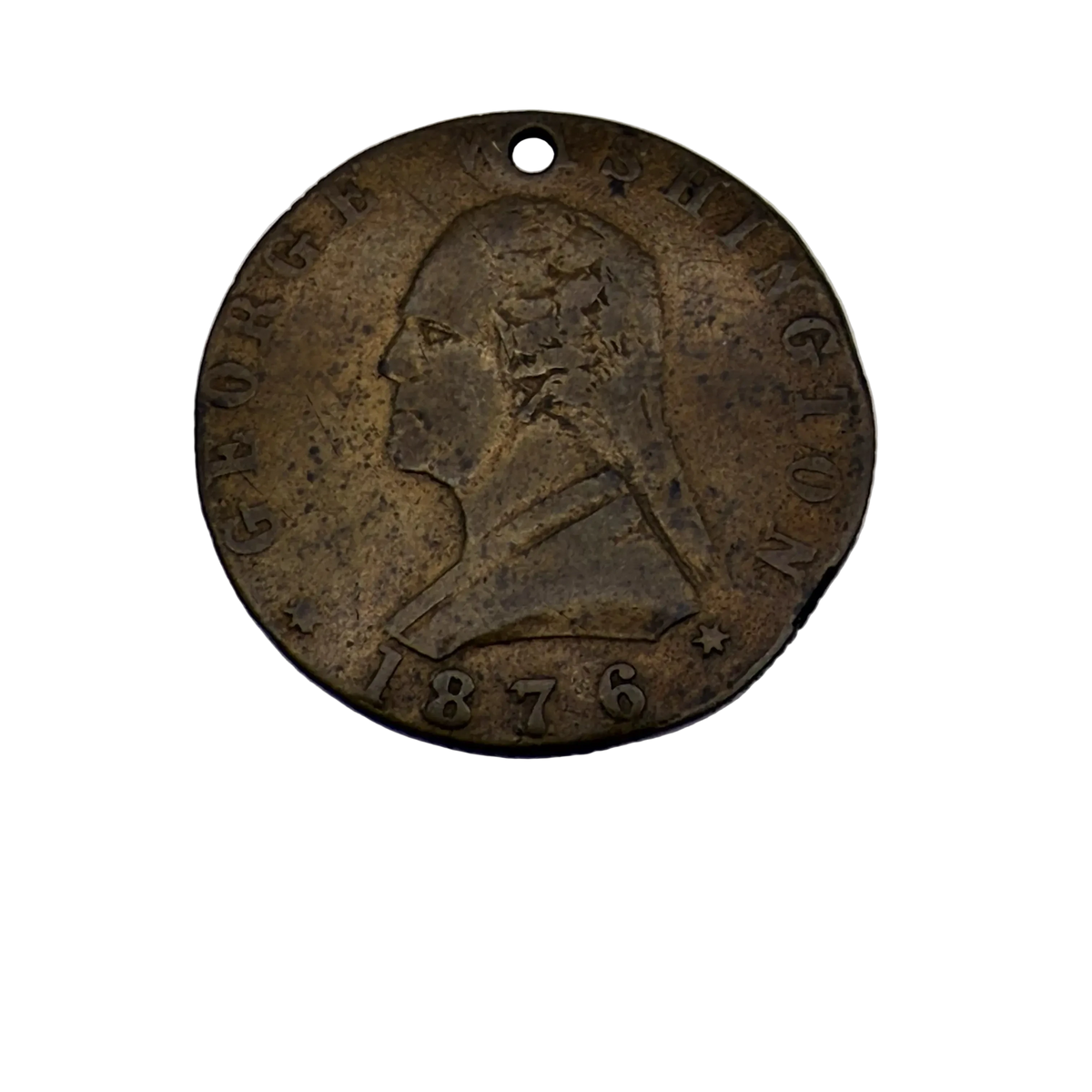 Four medals made for the Centennial International Exhibition — 1876