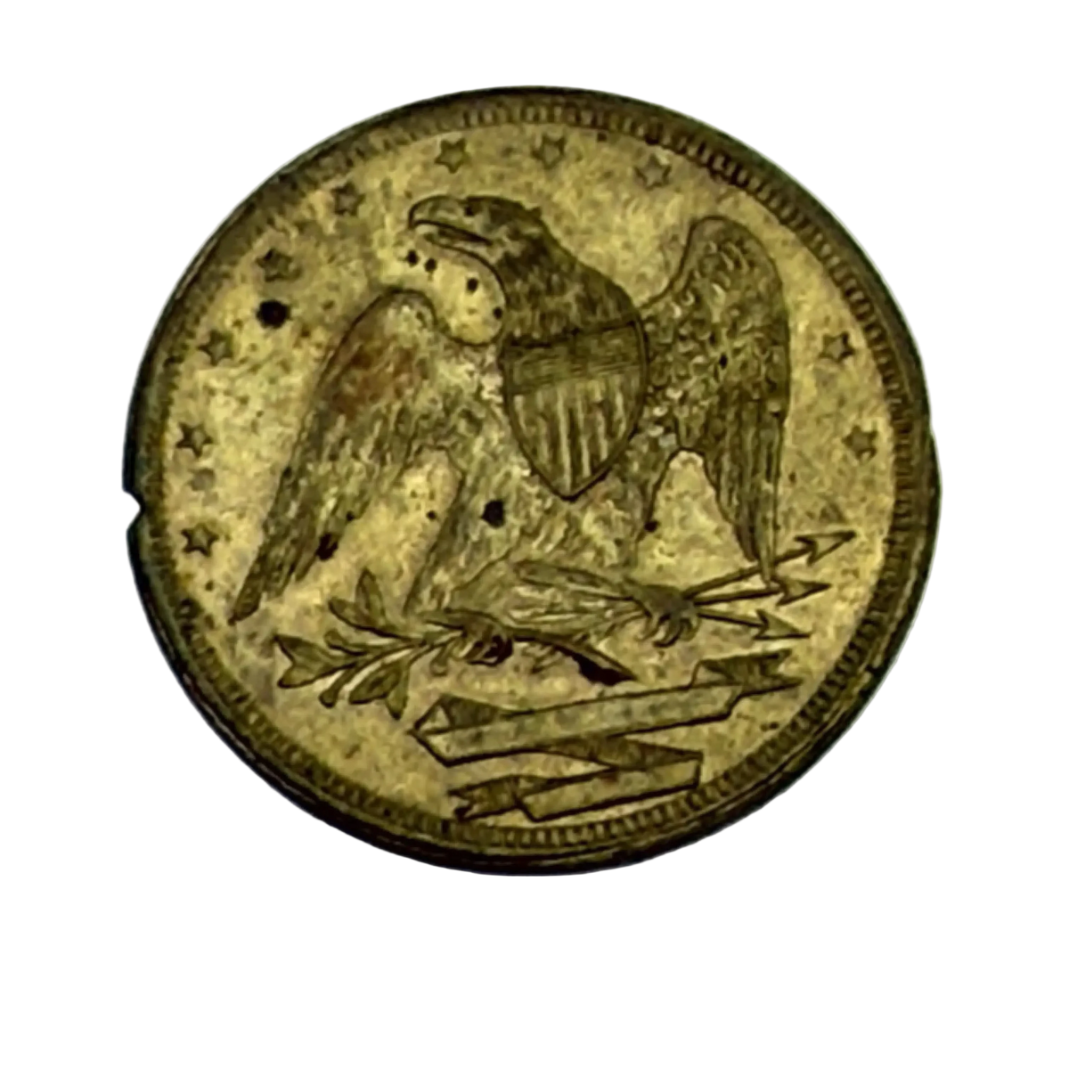 Four medals made for the Centennial International Exhibition — 1876