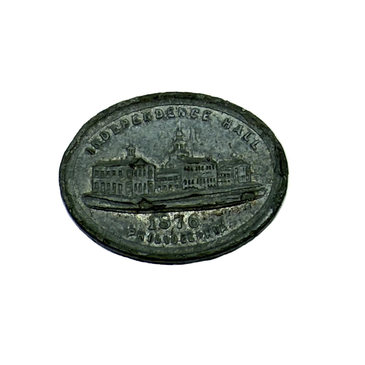 Four medals made for the Centennial International Exhibition — 1876
