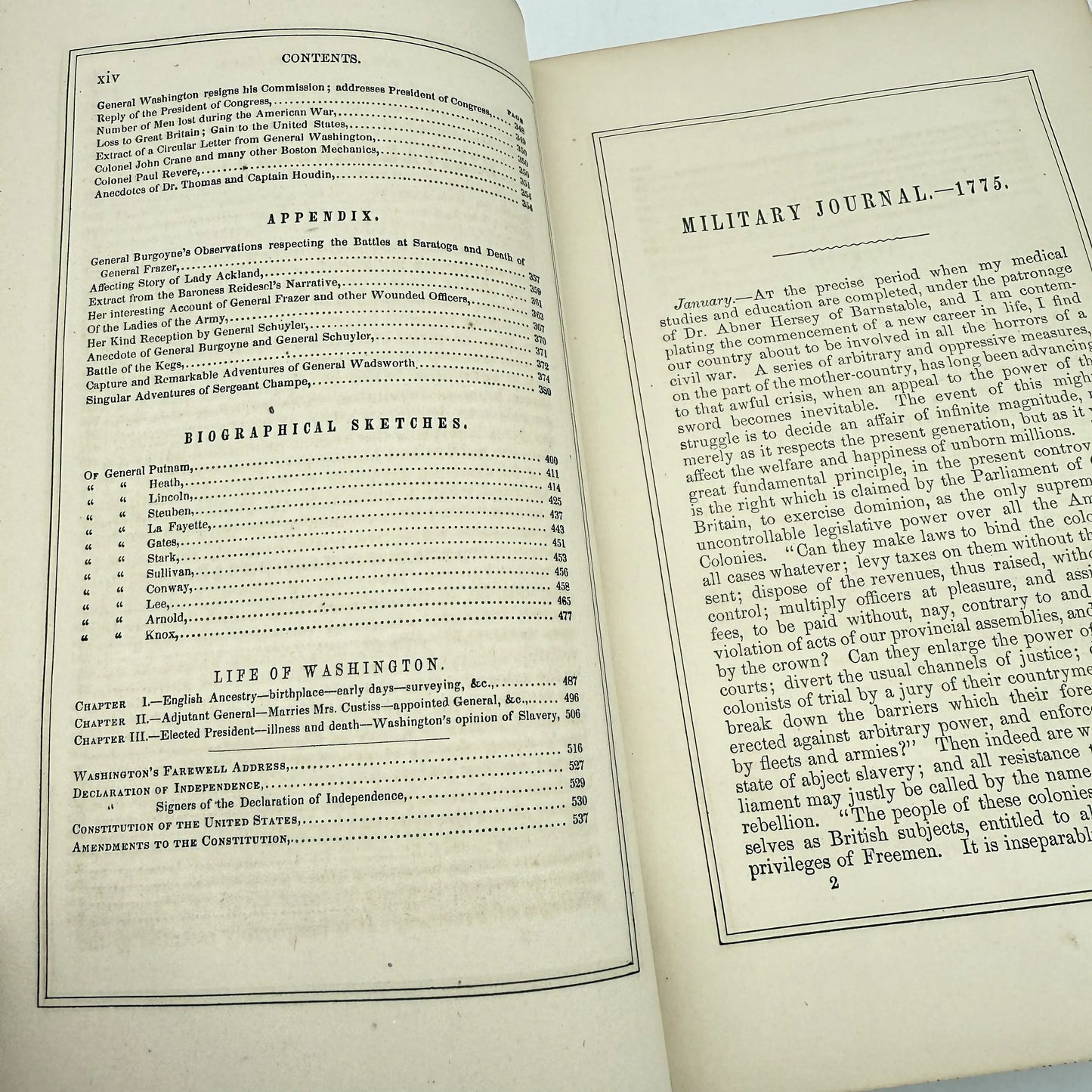 Military Journal of the American Revolution by James Thacher — 1862