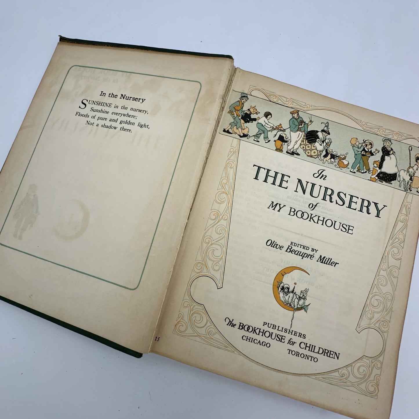 1920-28 My Bookhouse for Children — 6 volume set