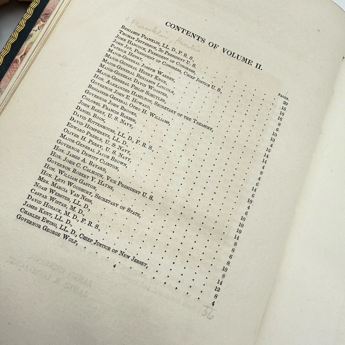 "The National Portrait Gallery of Distinguished Americans" by James Herring and James Barton Longacre — Two volume set