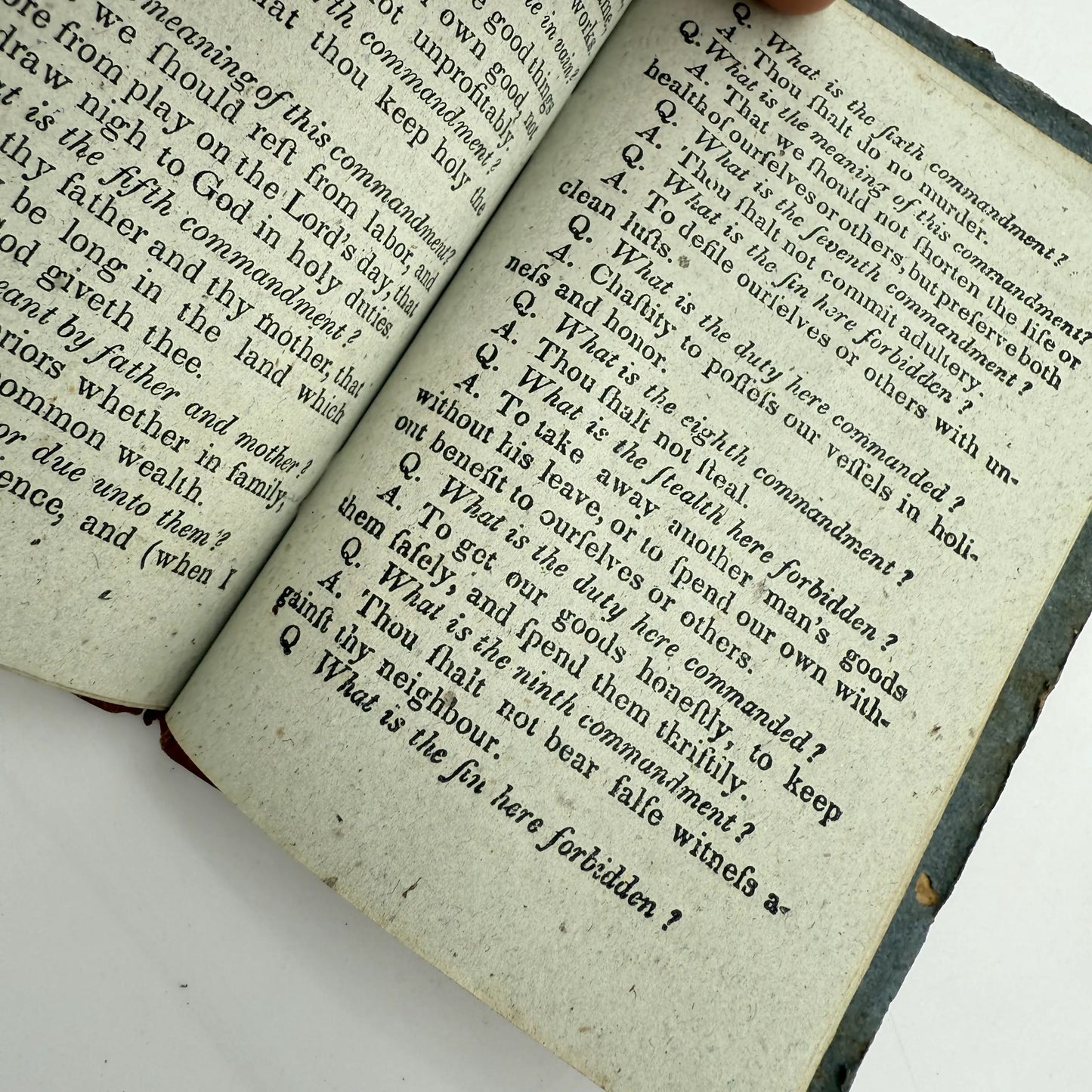 "New England Primer Improved" — 1849 printing of an 1844 reprint of a 1691 book