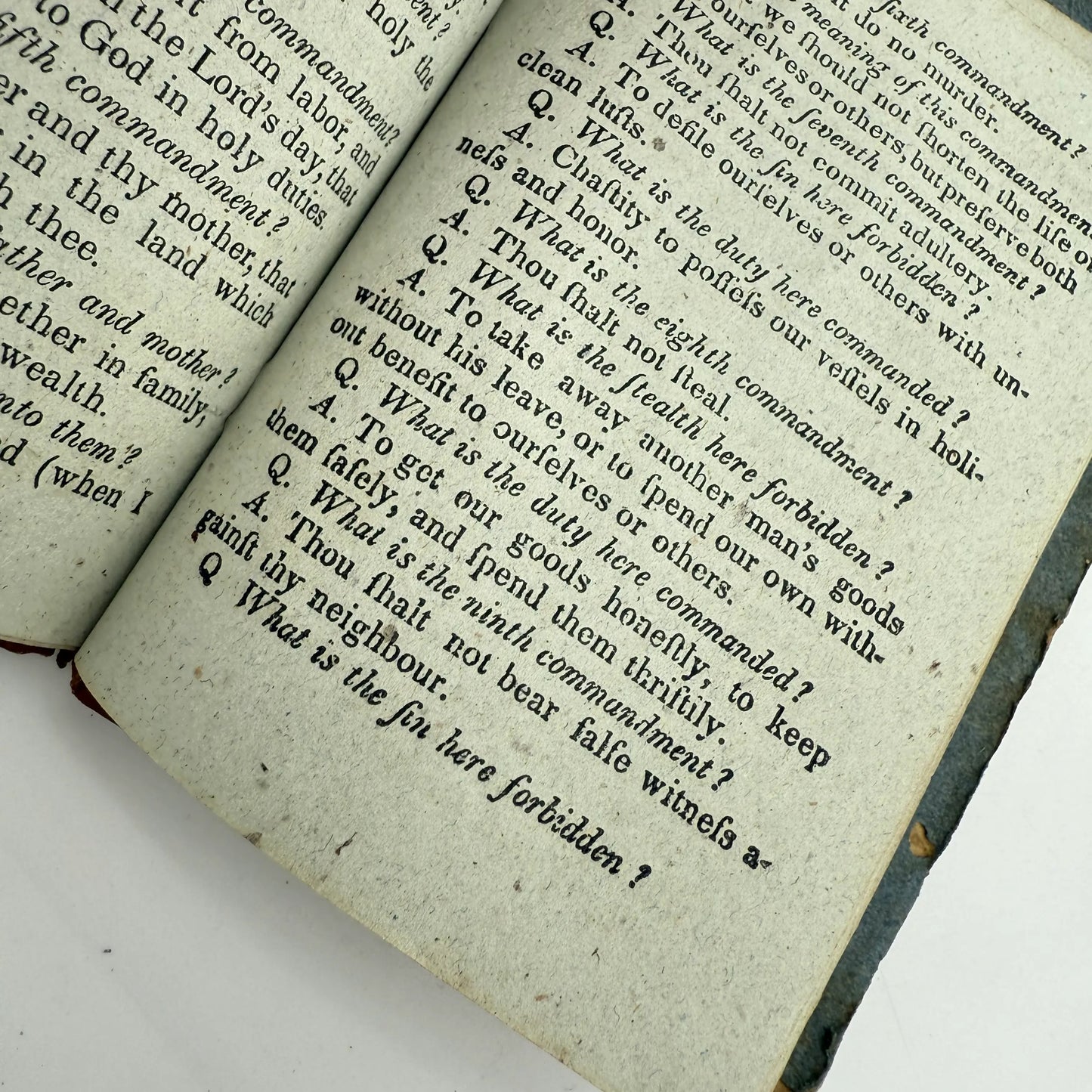 "New England Primer Improved" — 1849 printing of an 1844 reprint of a 1691 book