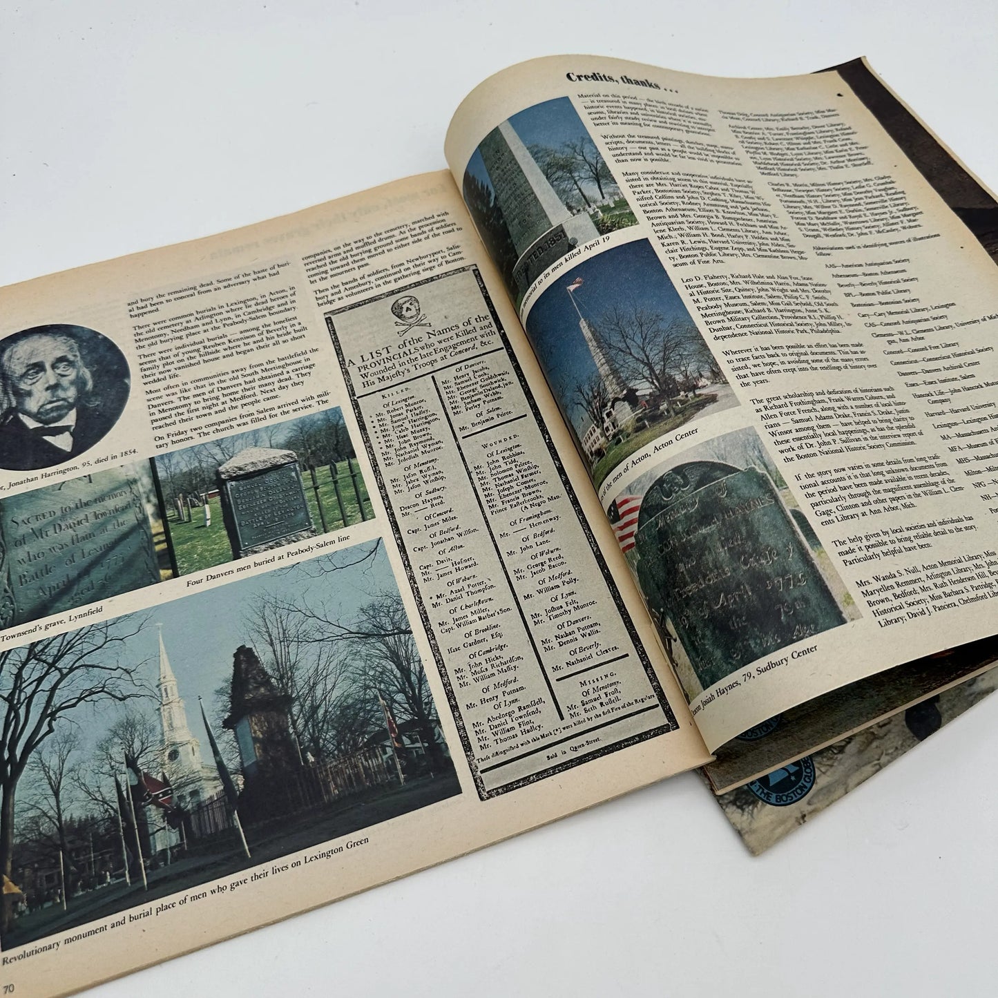 Newspaper supplements - Bicentennial and other historic events