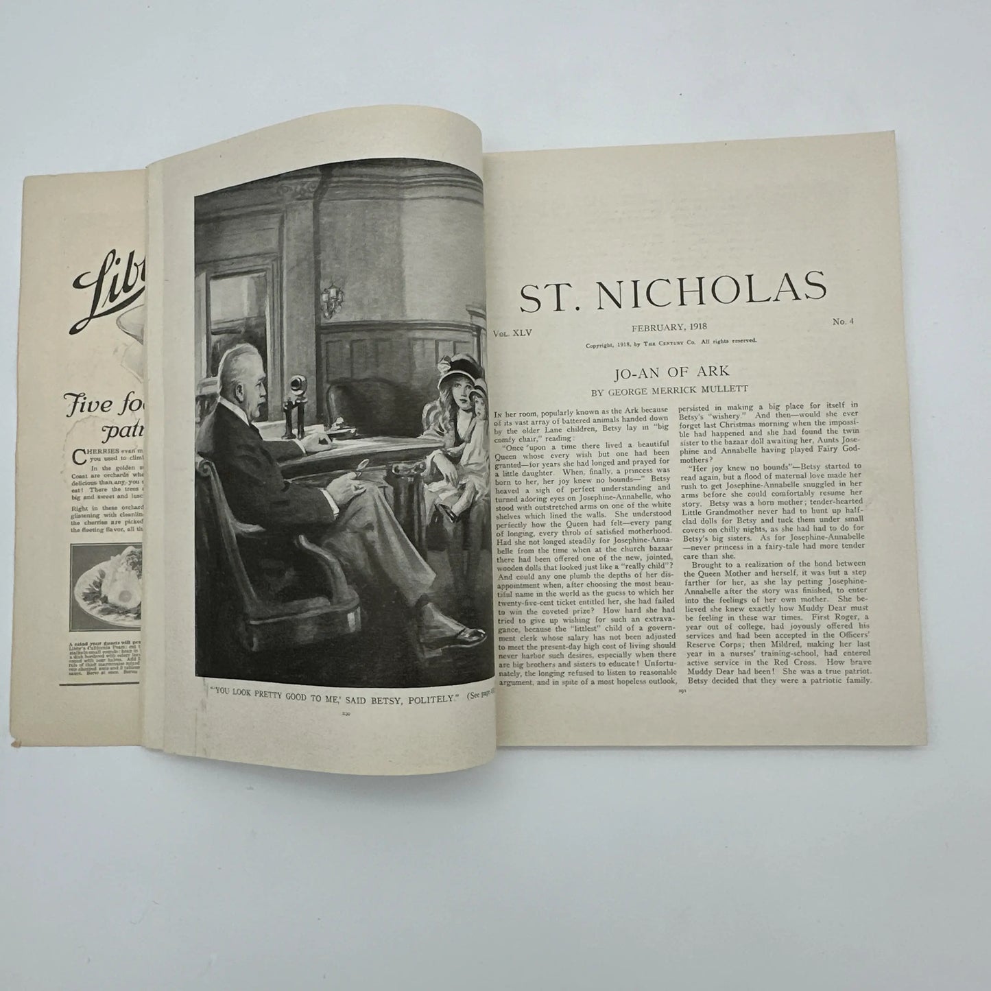 St. Nicholas Magazine — Presidents Birthday February 1918 issue