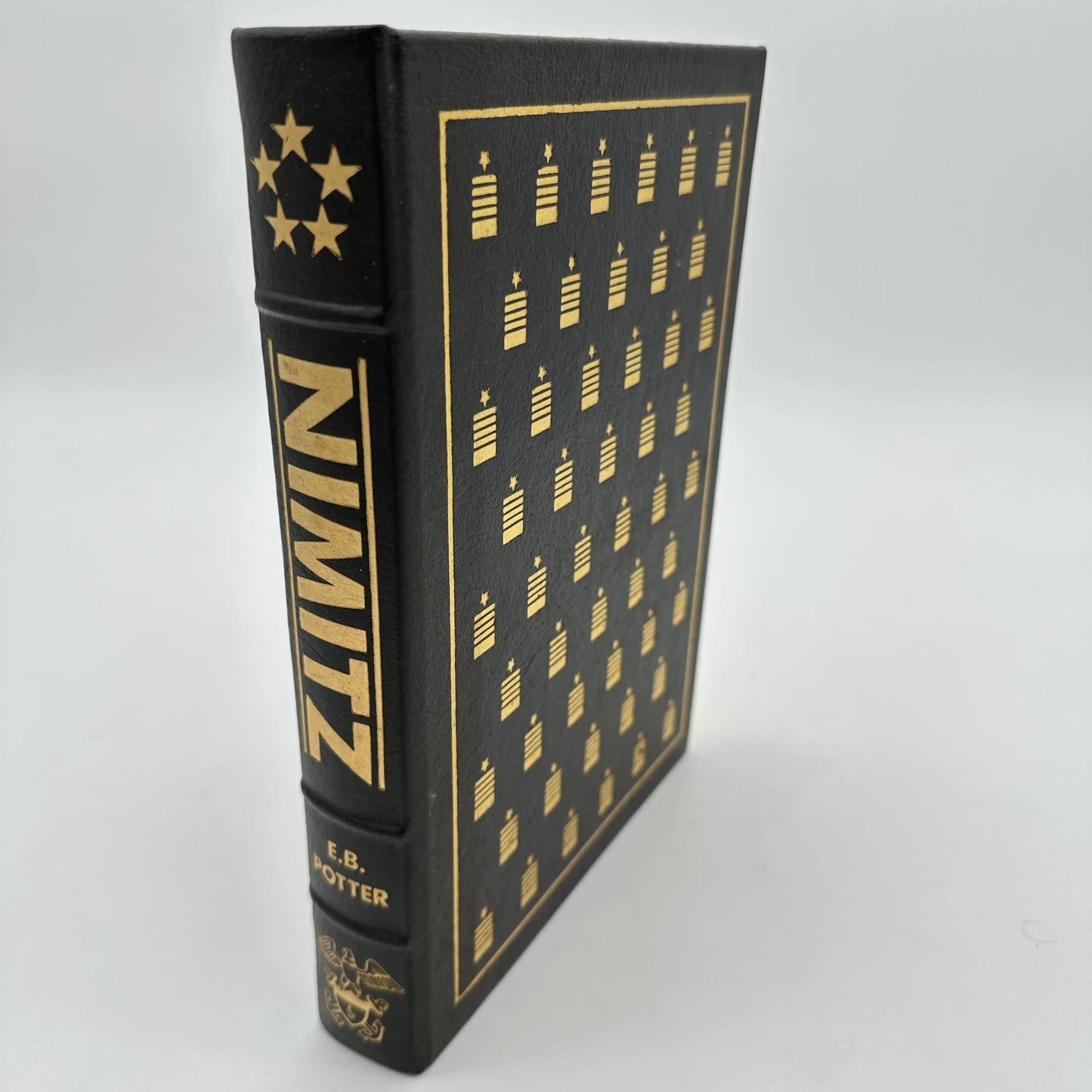 "Nimitz" — E.B. Potter — Leather-bound, gilt-edged Easton Press edition