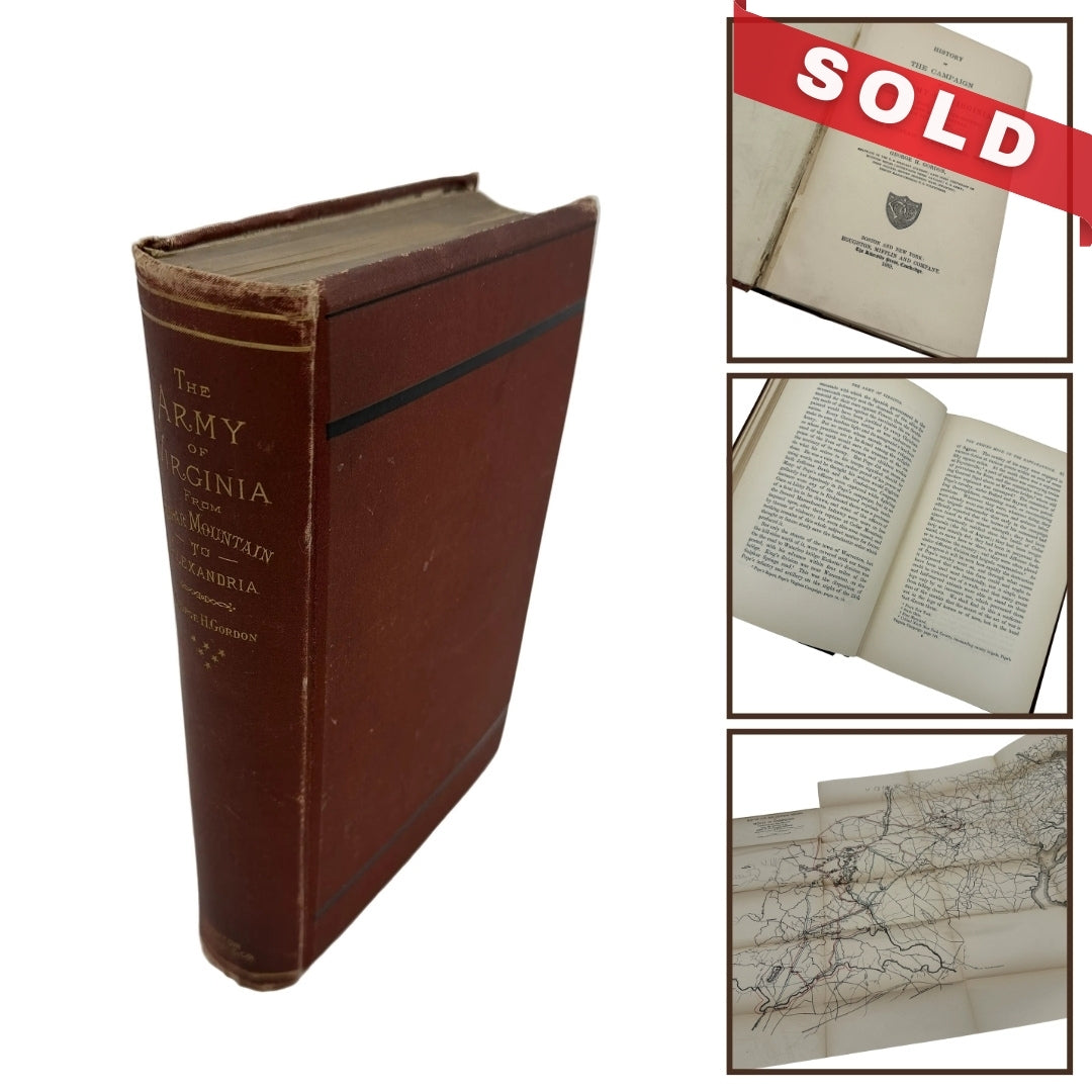 History of the Campaign of the Army of Virginia — George H. Gordon — 1889