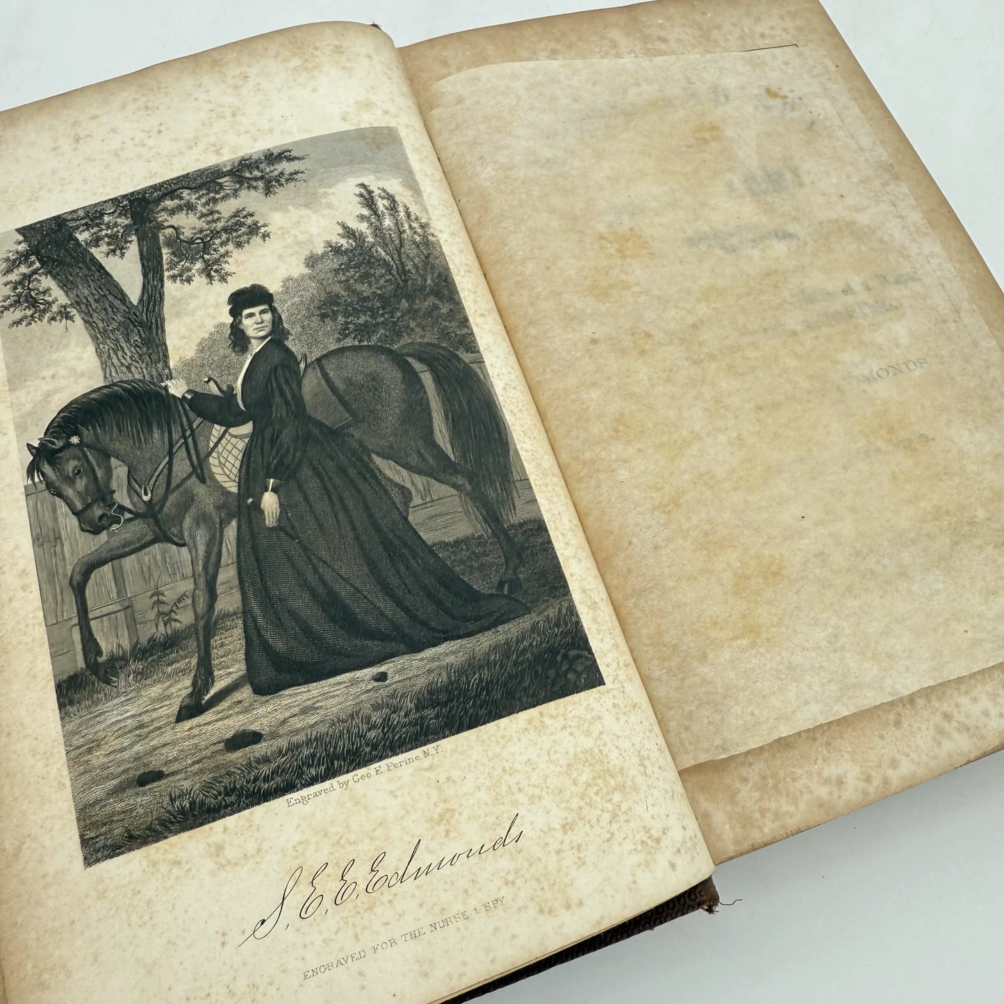 Nurse and Spy in the Union Army — S. Emma E. Edmonds — 1865