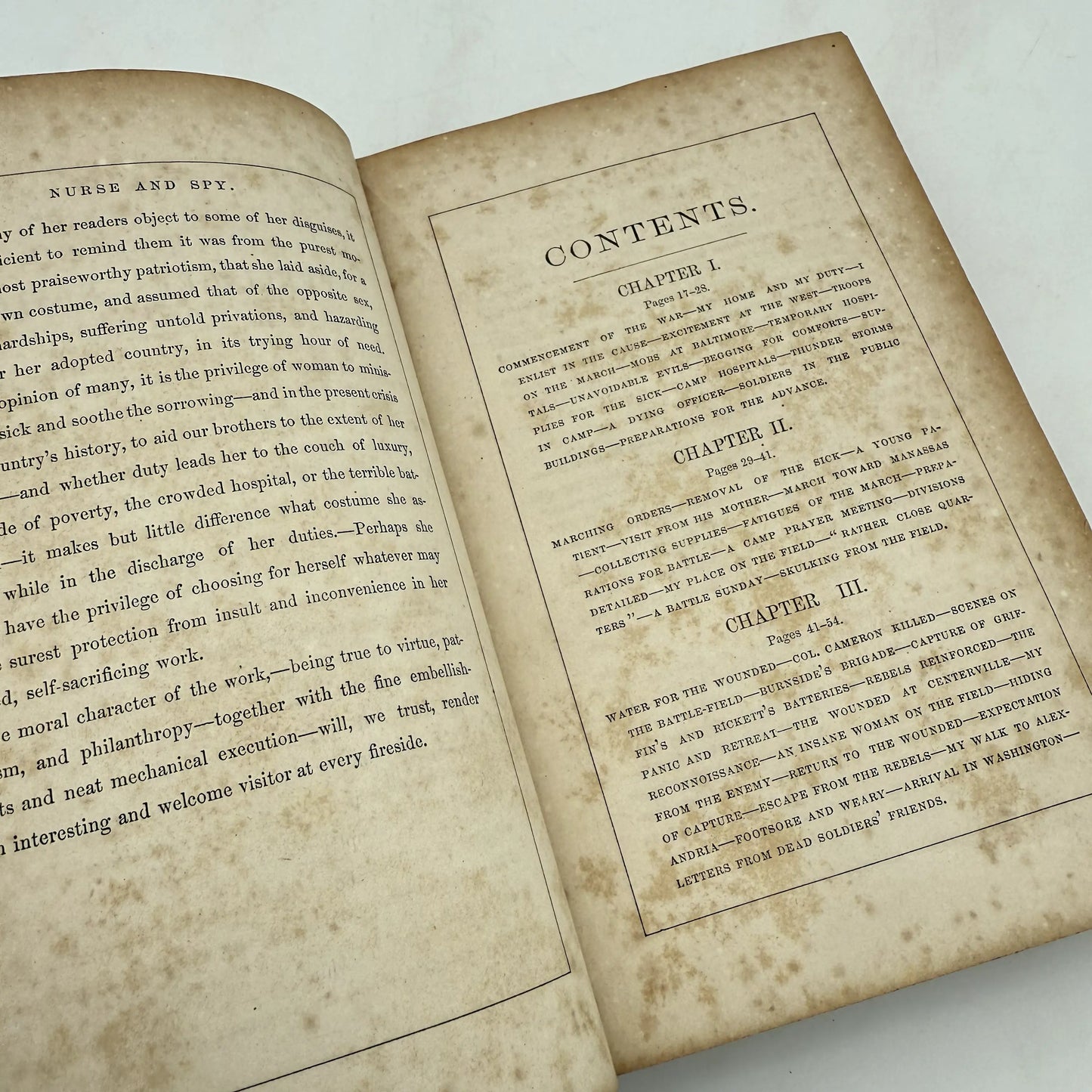 Nurse and Spy in the Union Army — S. Emma E. Edmonds — 1865