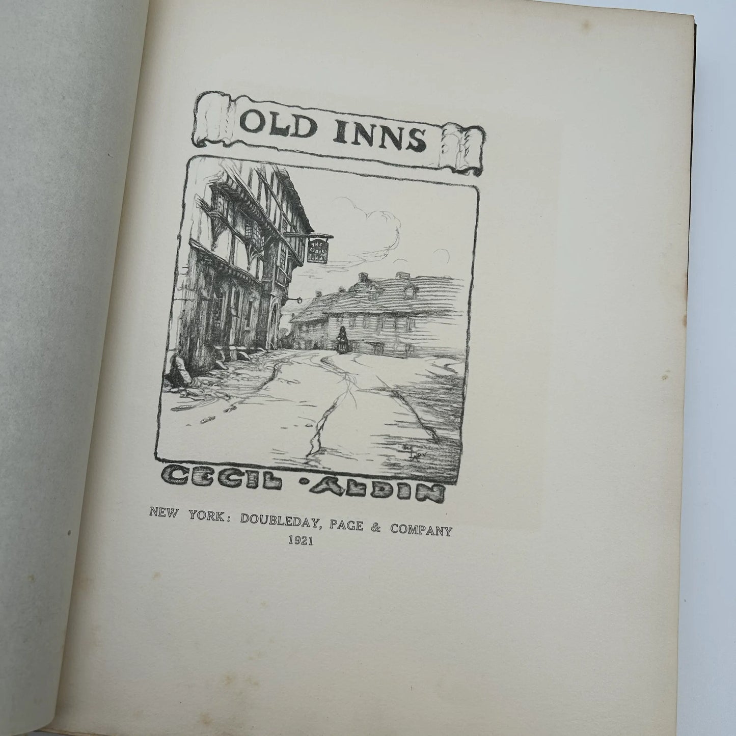 Old Inns — Cecil Aldin — Signed Limited Edition — No. 225 of 380