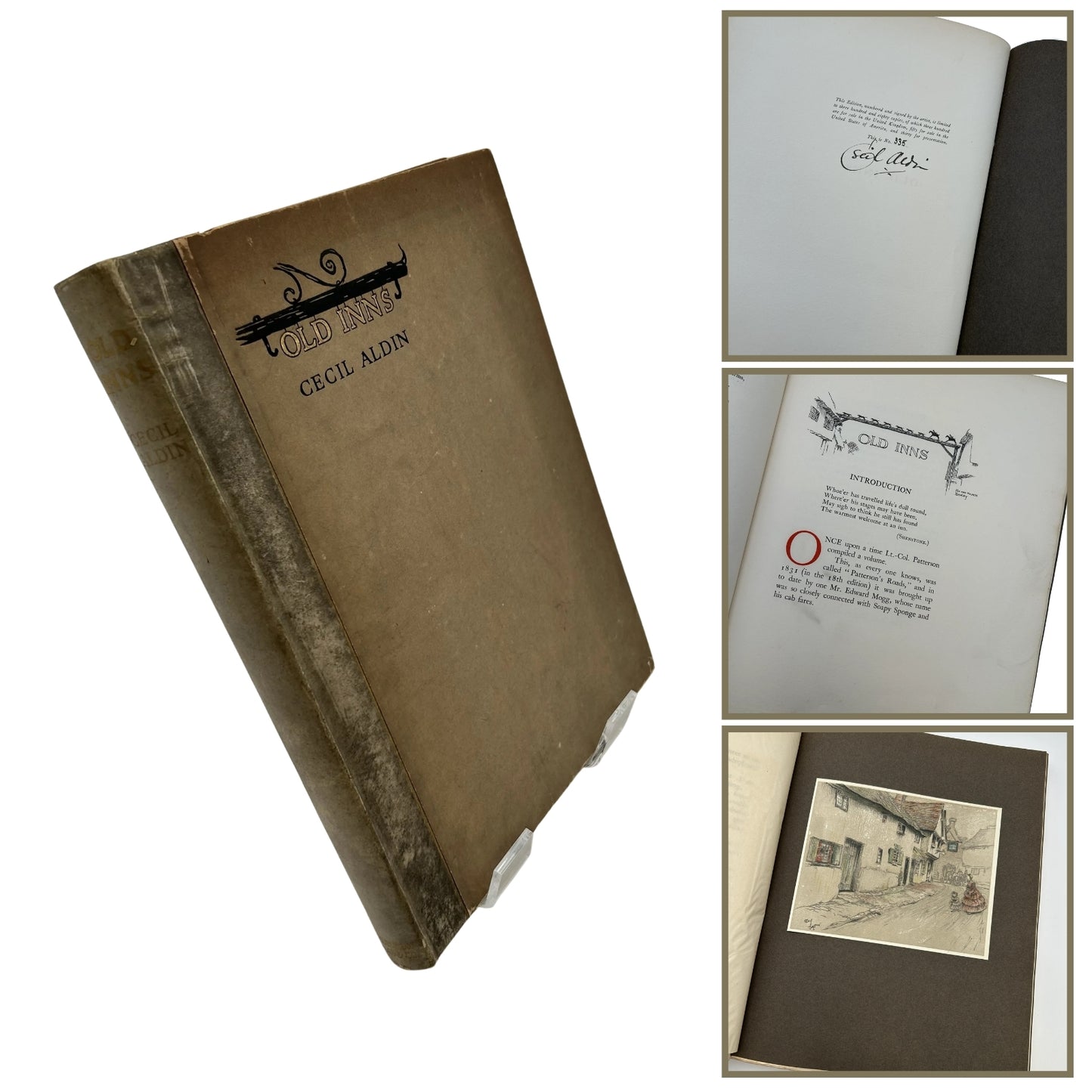Old Inns — Cecil Aldin — Signed Limited Edition — No. 225 of 380