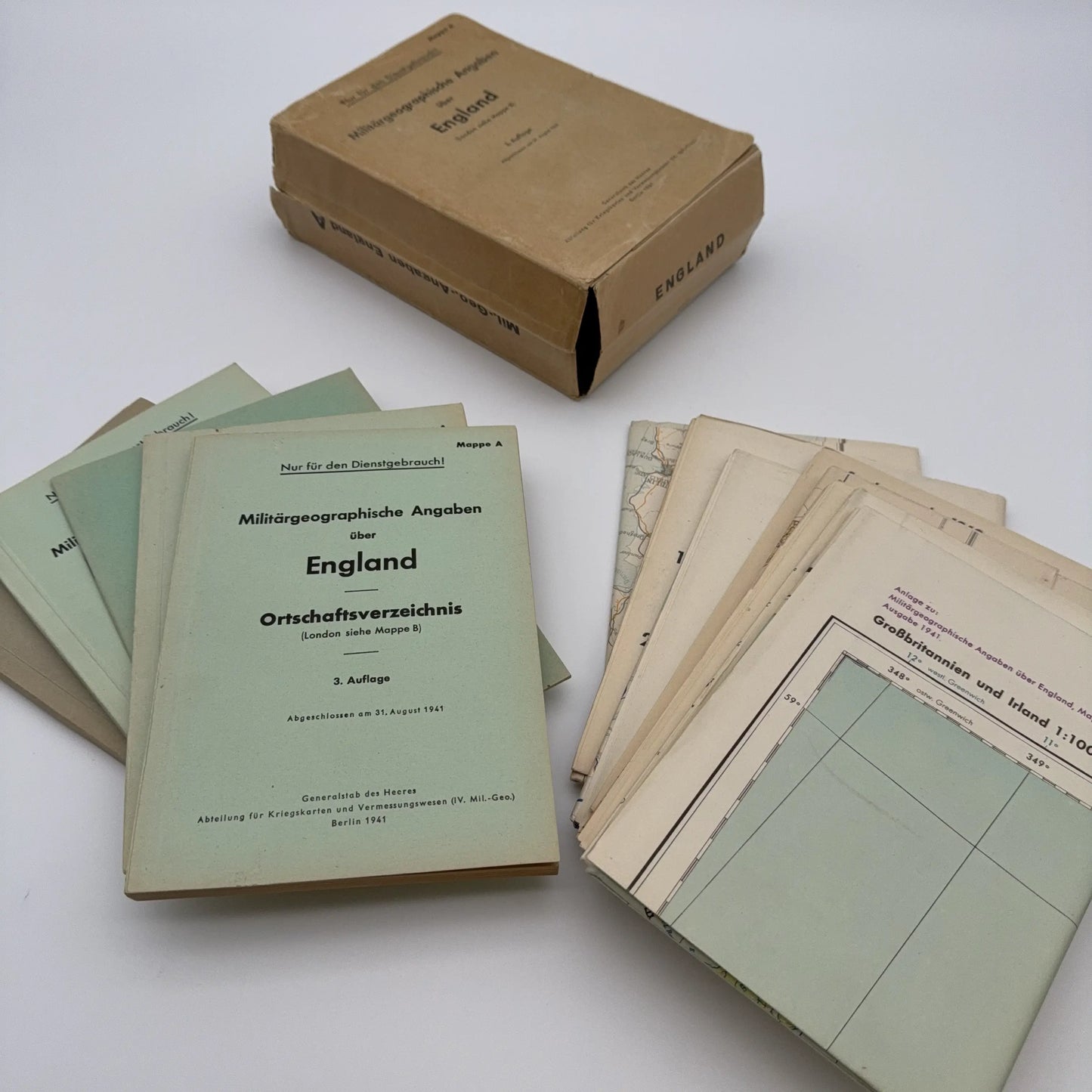 Operation Sea Lion | Folder A: Military geographic information about England