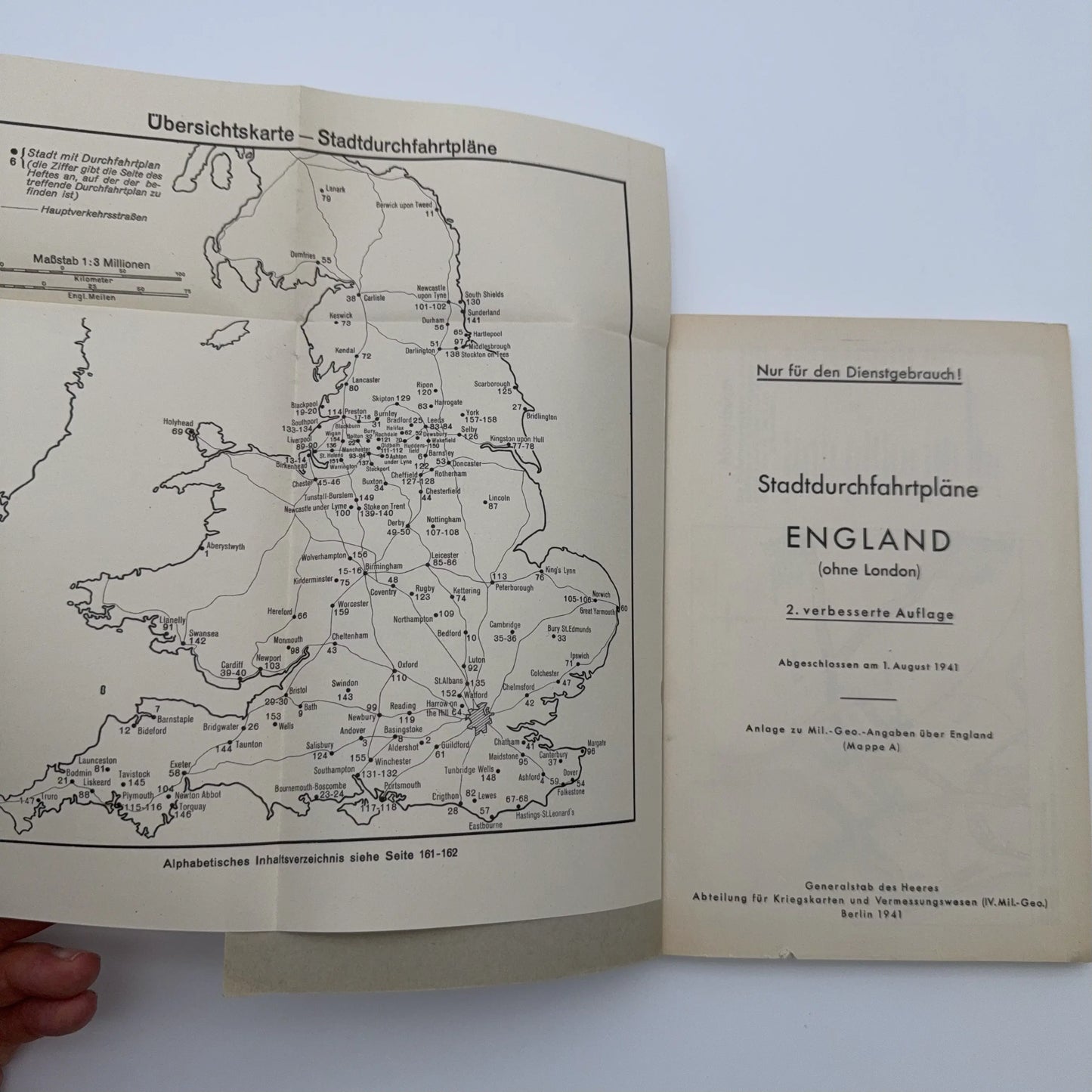 Operation Sea Lion | Folder A: Military geographic information about England