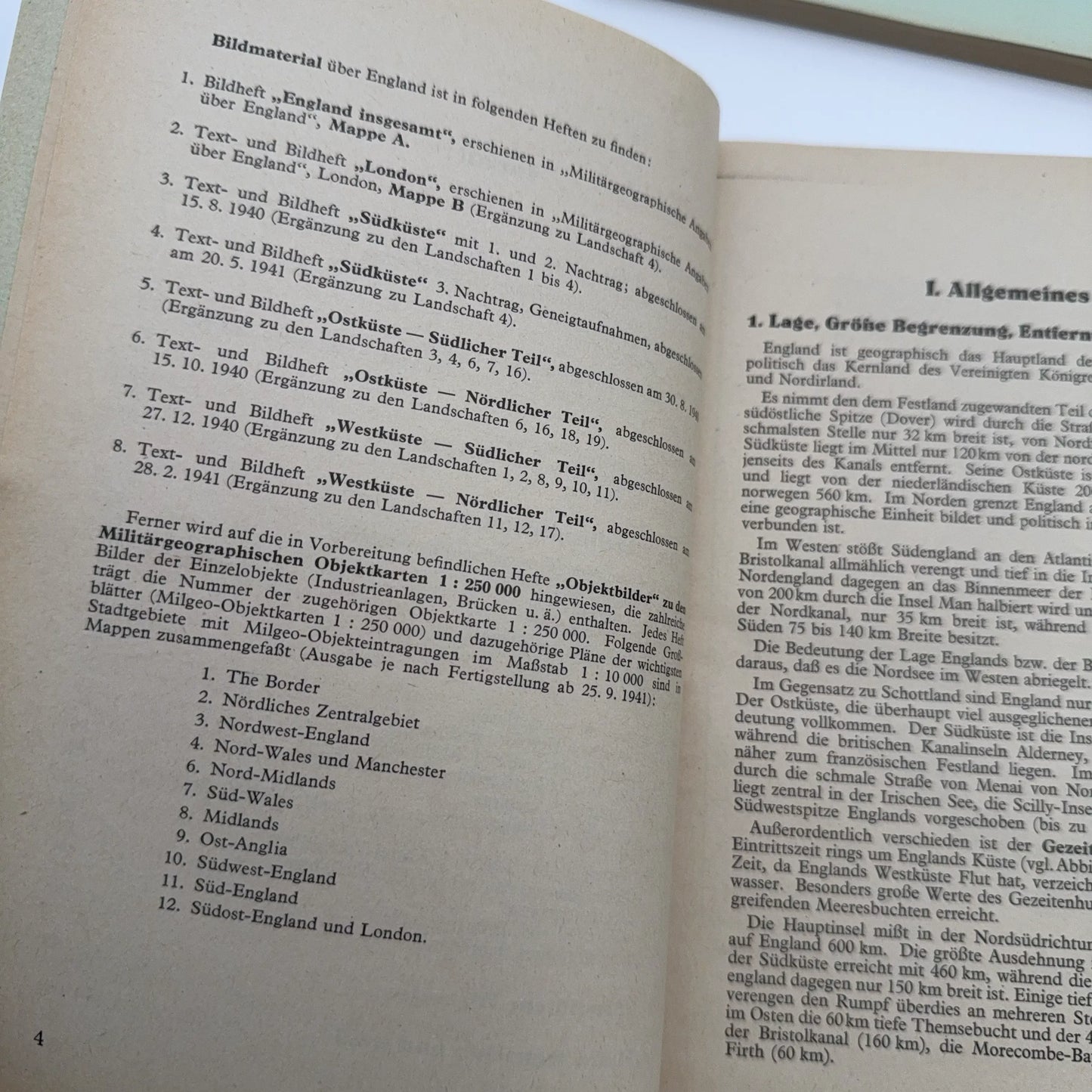 Operation Sea Lion | Folder A: Military geographic information about England