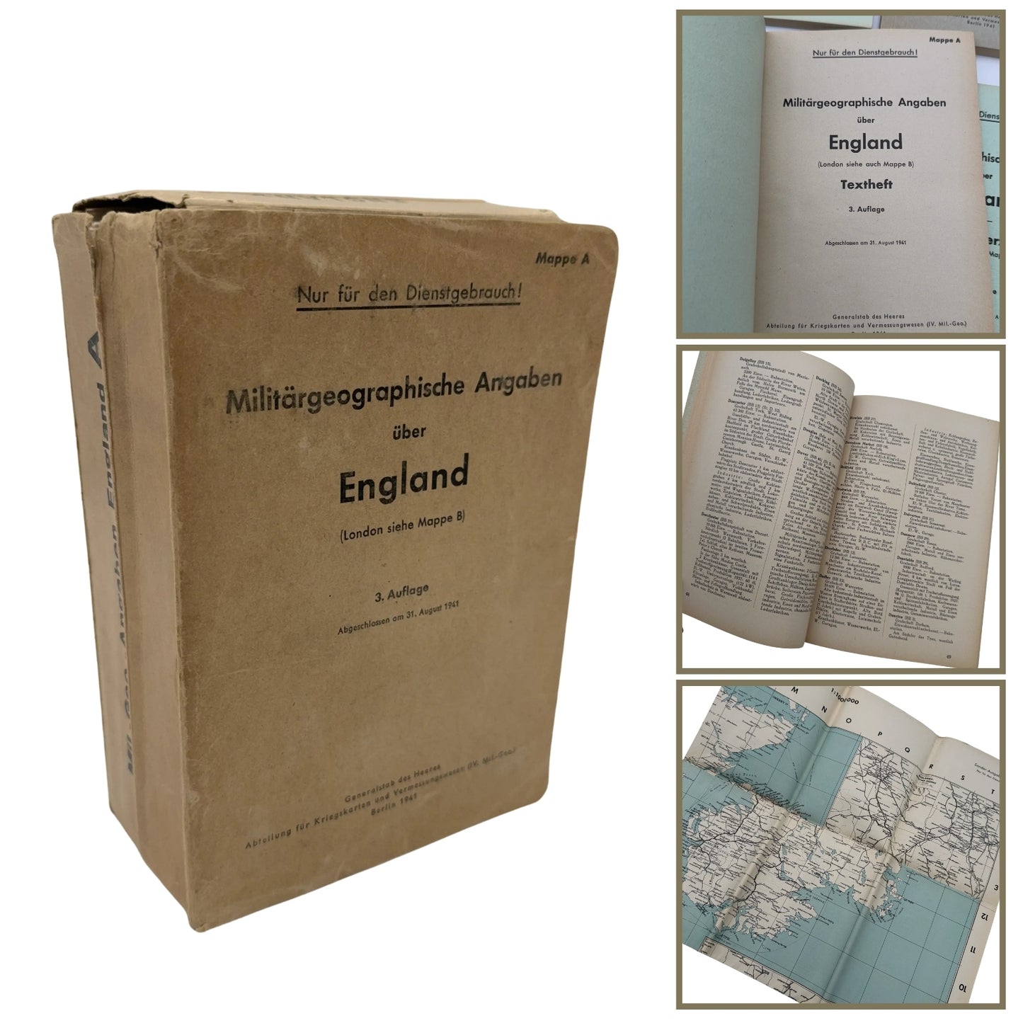 Operation Sea Lion | Folder A: Military geographic information about England